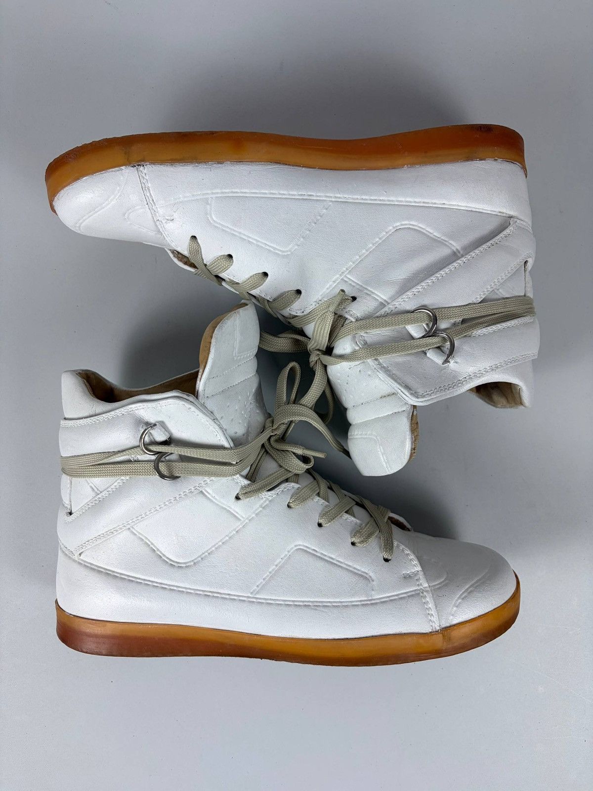 H&M × Maison Margiela 2012 Maison Margiela X H&M high tops Size US 7 / EU 40 - 4 Thumbnail
