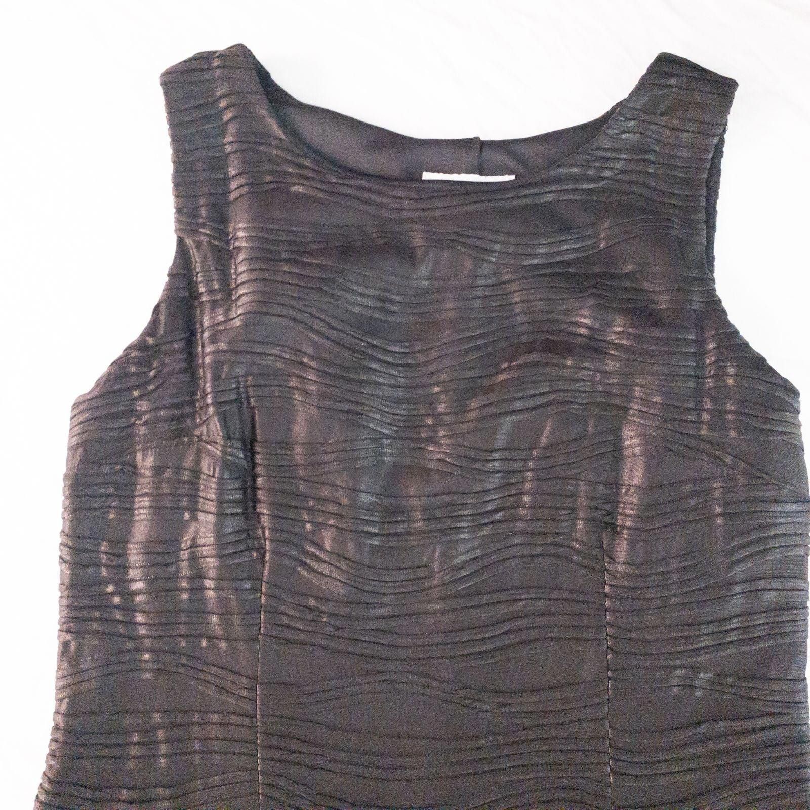 Other Joseph Ribkoff Vintage Black Pleated Dress Womens 10 Small Size S / US 4 / IT 40 - 4 Thumbnail
