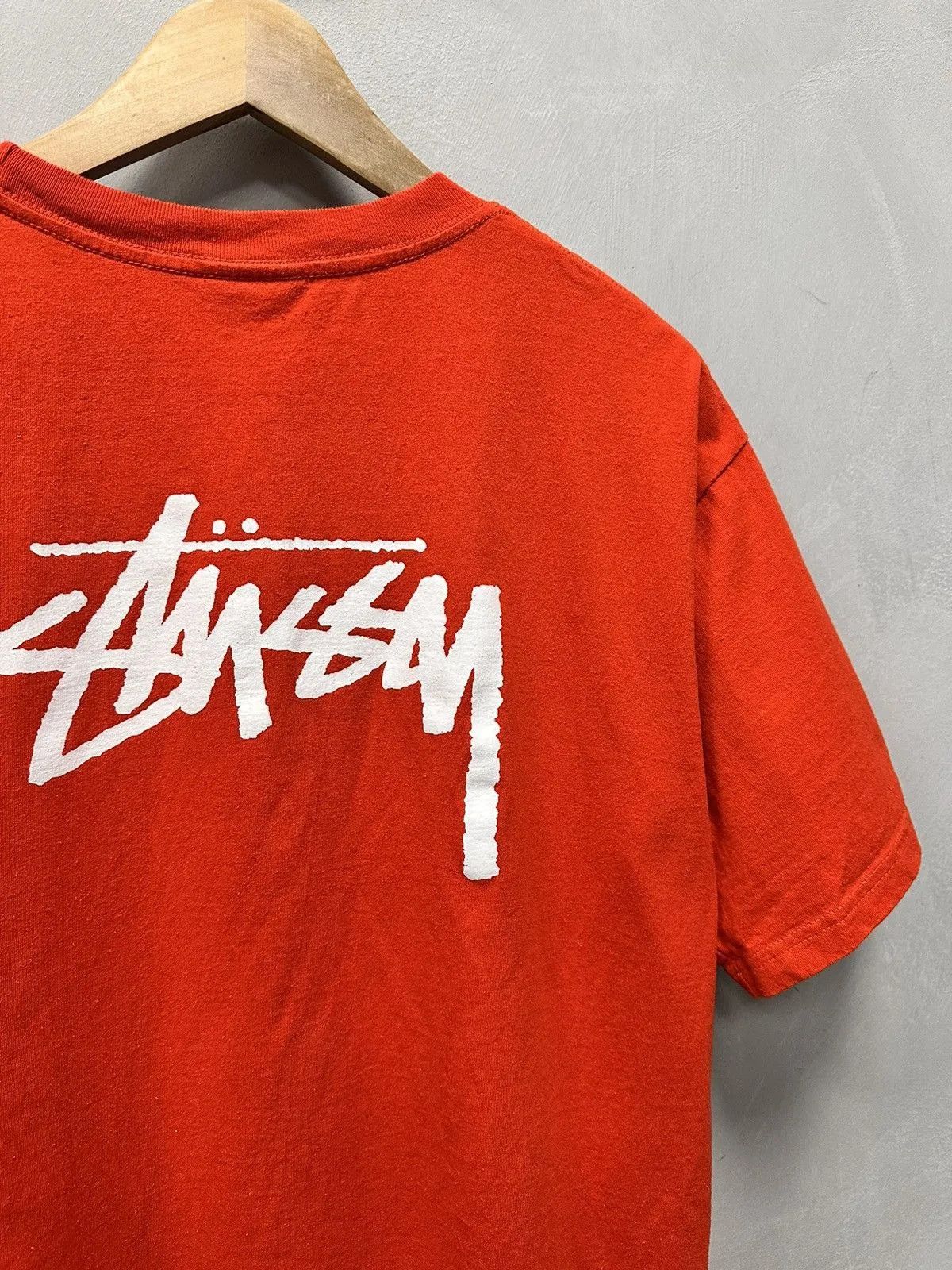 Vintage T-Shirt Red Vintage Stussy Bart Simpson Faded USA Y2K Size US M / EU 48-50 / 2 - 10 Thumbnail