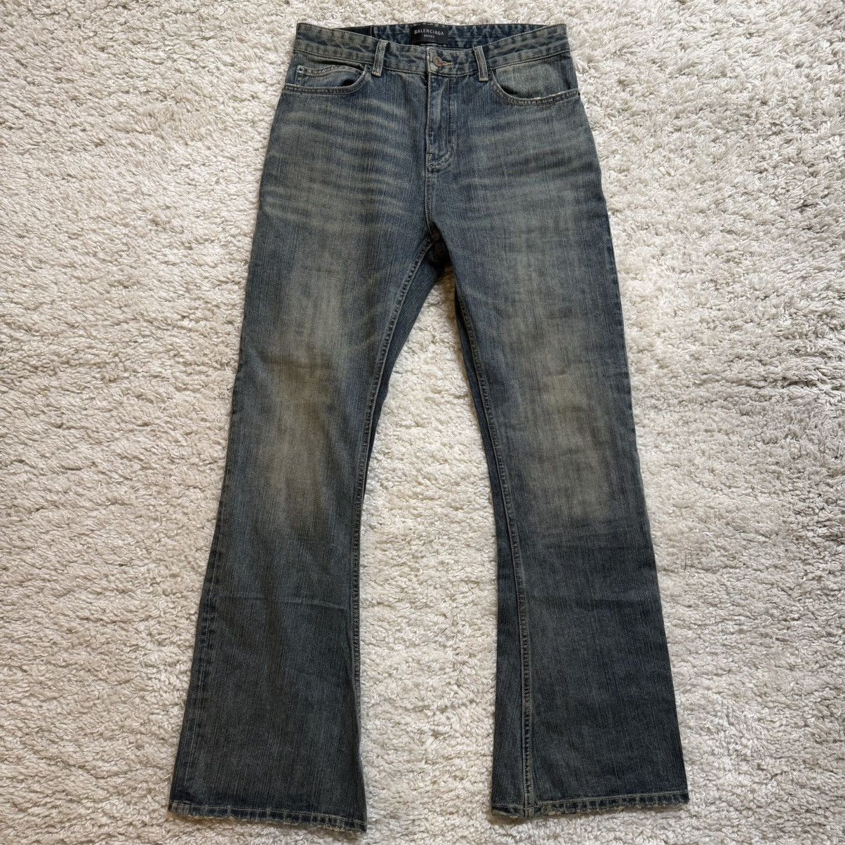 Balenciaga Balenciaga Bootcut Denim Jeans Size US 30 / EU 46 - 1 Thumbnail