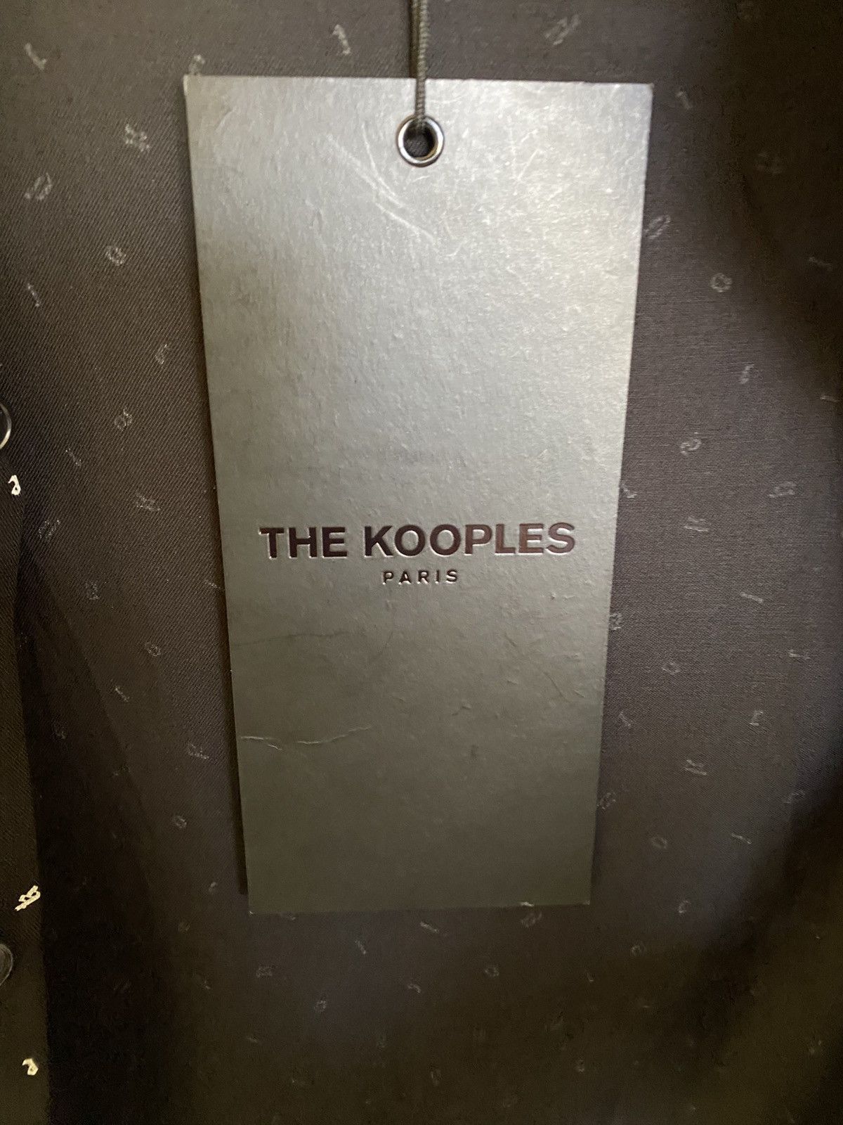 The Kooples The Kooples Men’s Black Letters Shirt Medium Size US M / EU 48-50 / 2 - 6 Thumbnail