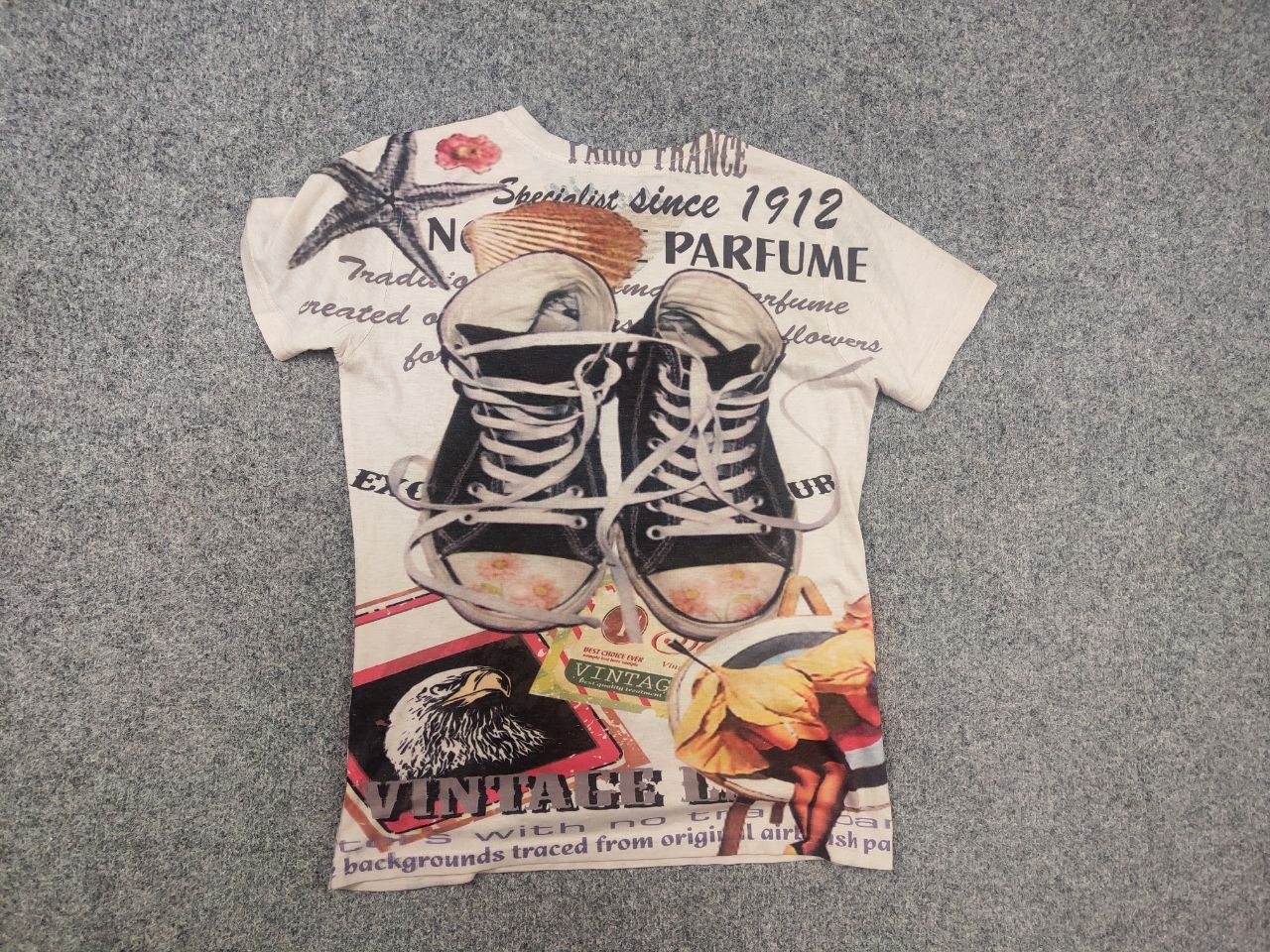 Just Cavalli Rare Vintage 90's Just cavalli graphic Logo V neck t-shirt Size US M / EU 48-50 / 2 - 9 Thumbnail