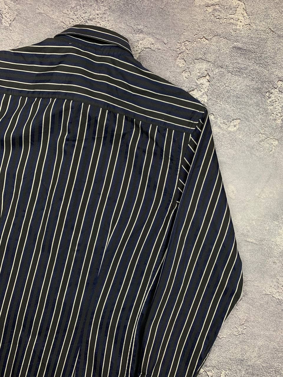 Balmain Balmain Men’s Black Striped Button Up Shirt Size S Size US S / EU 44-46 / 1 - 15 Thumbnail