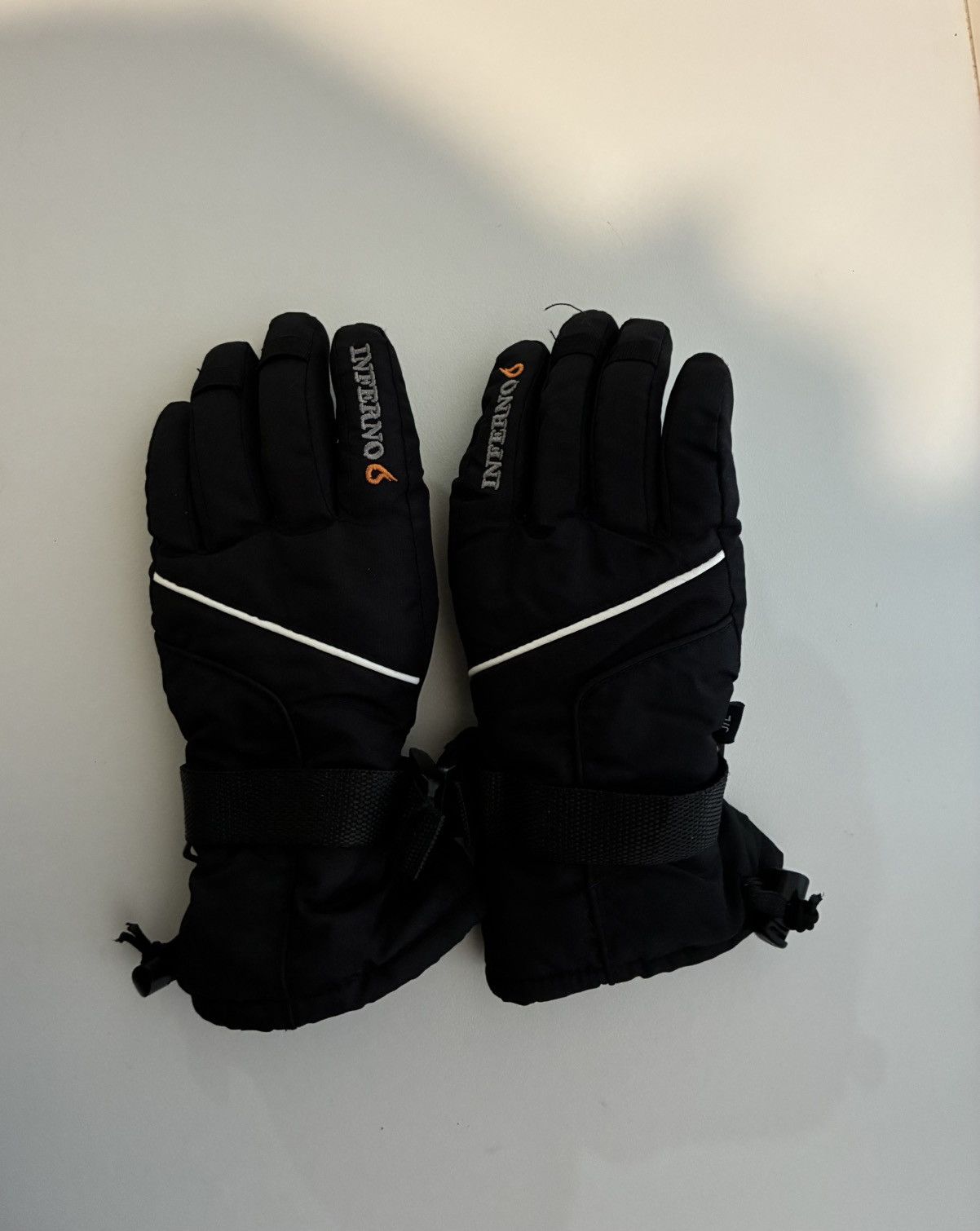 Other Inferno black ski gloves Size Large Size ONE SIZE - 1 Thumbnail