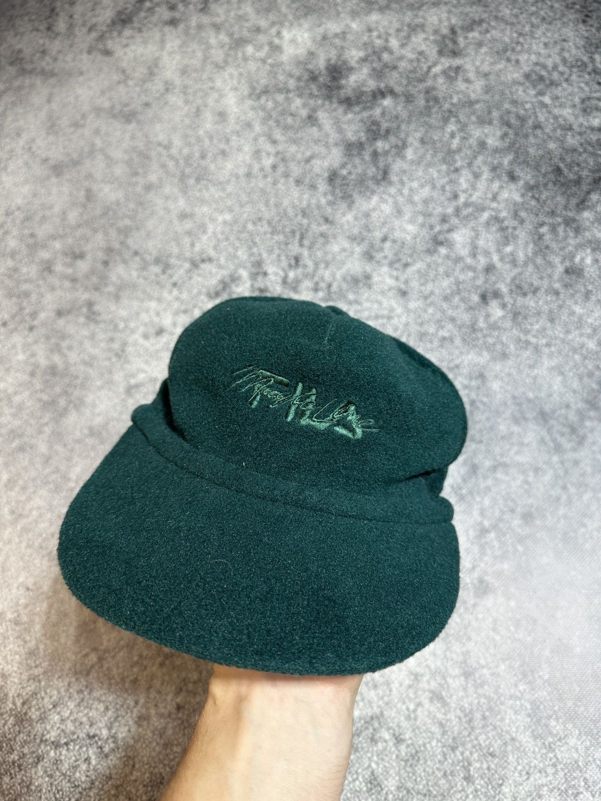 Fila Vintage Fila Logo Fleece Cap Gorpcore Streetwear Rare Casual Size ONE SIZE - 2 Thumbnail