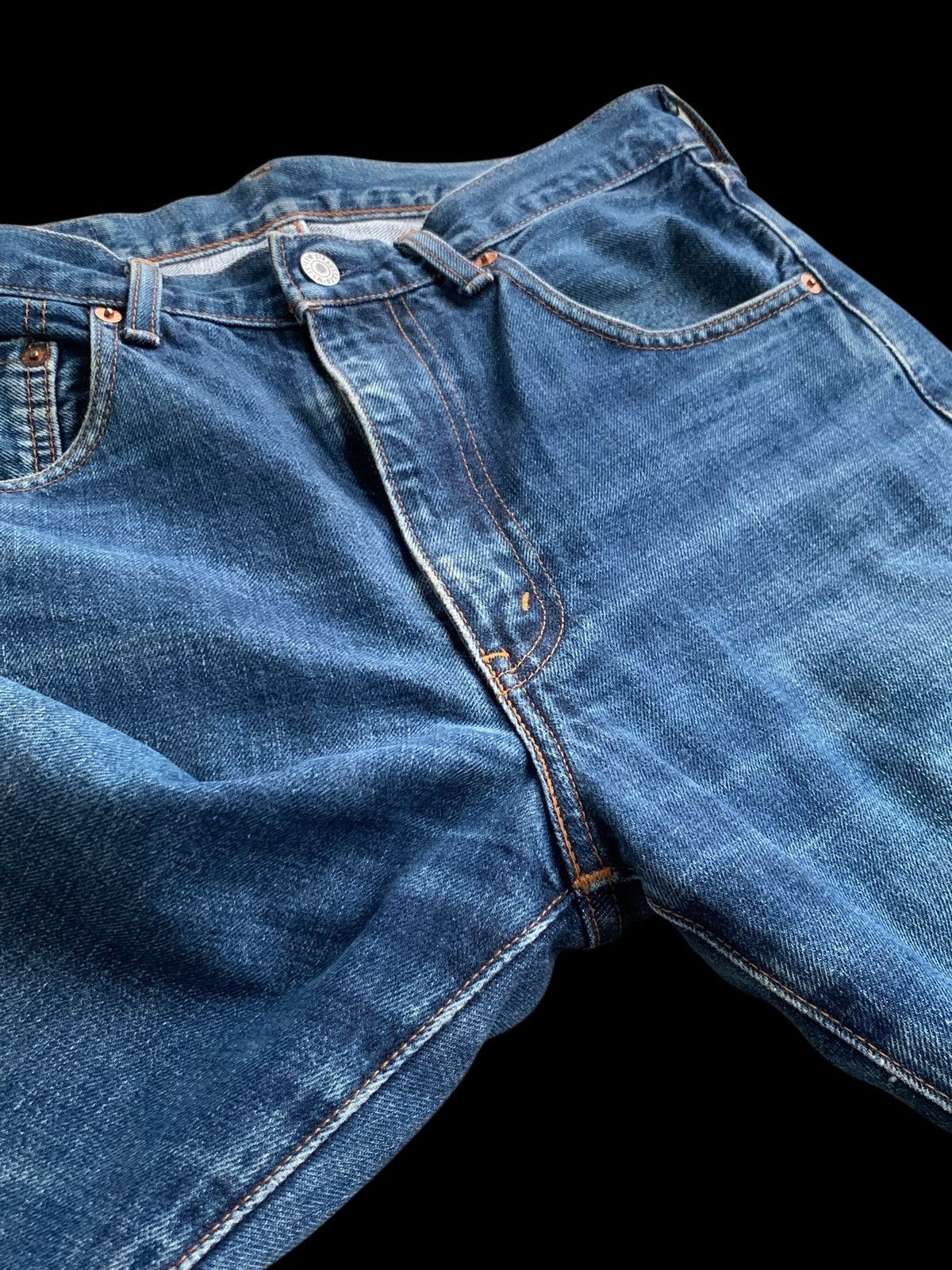 Japanese Brand Vintage Levi's J22 Selvedge Distressed Denim Made In Japan Size US 32 / EU 48 - 22 Thumbnail
