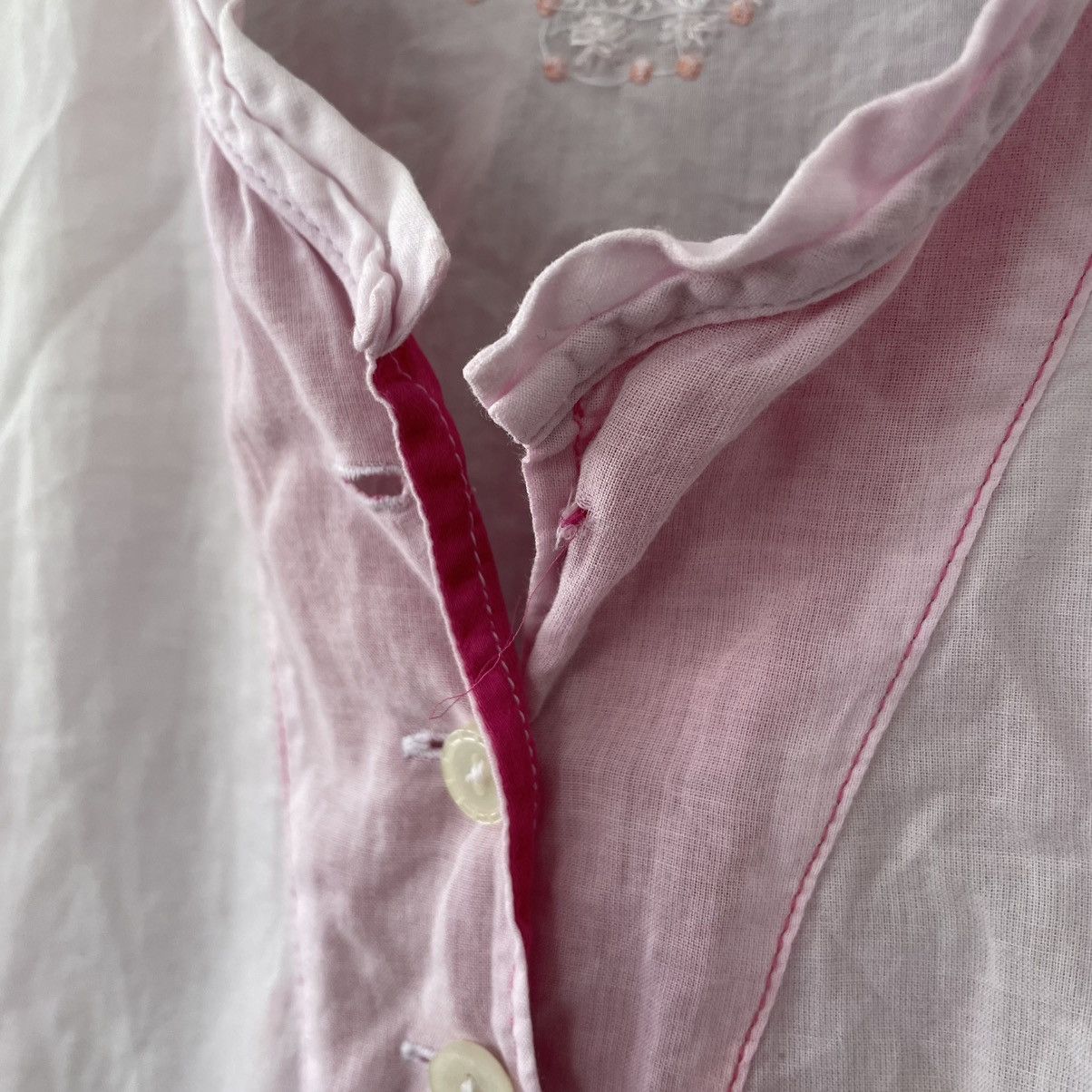 Marithe + Francois Girbaud × Vintage Vintage Le Jean De Marithe Francois Girbaut Blouses Size M / US 6-8 / IT 42-44 - 10 Thumbnail