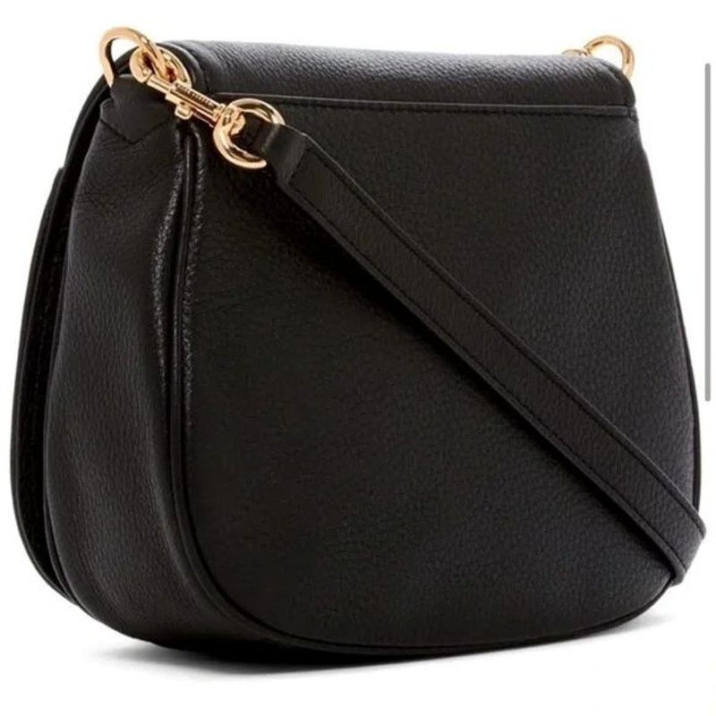 Marc Jacobs MARC JACOBS Pebbled Leather Empire City Crossbody Saddle Bag Size ONE SIZE - 5 Thumbnail