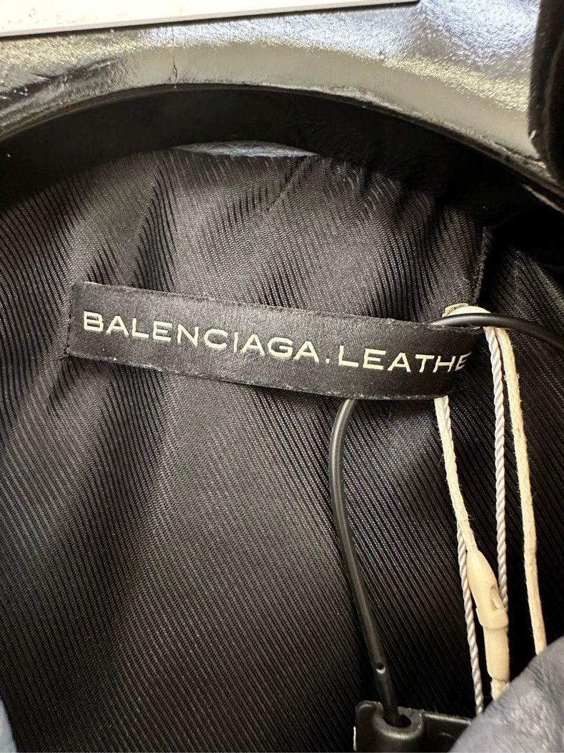 Balenciaga Balenciaga size 34 Leather motorcycle jacket 2501-Nextarrow Size US M / EU 48-50 / 2 - 7 Thumbnail