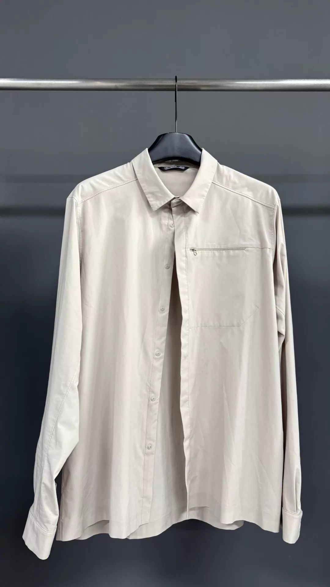 Arc'teryx Arcteryx Skyline LS Men's Casual L/S Shirt Cryptic Gray XL Size US XL / EU 56 / 4 - 1 Thumbnail