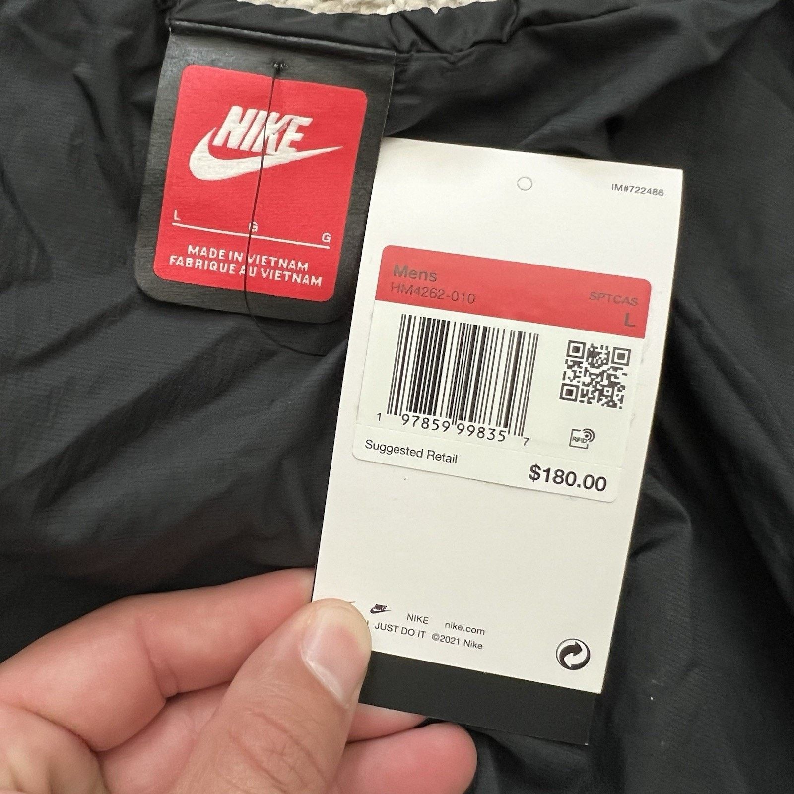 Nike Nike Tech Woven Lightweight Vest Black Loose Size US L / EU 52-54 / 3 - 8 Thumbnail