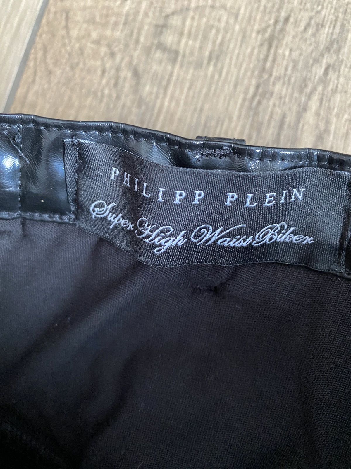 Philipp Plein Pantaloni in pelle Philipp Plein Size 28" / US 6 / IT 42 - 2 Thumbnail