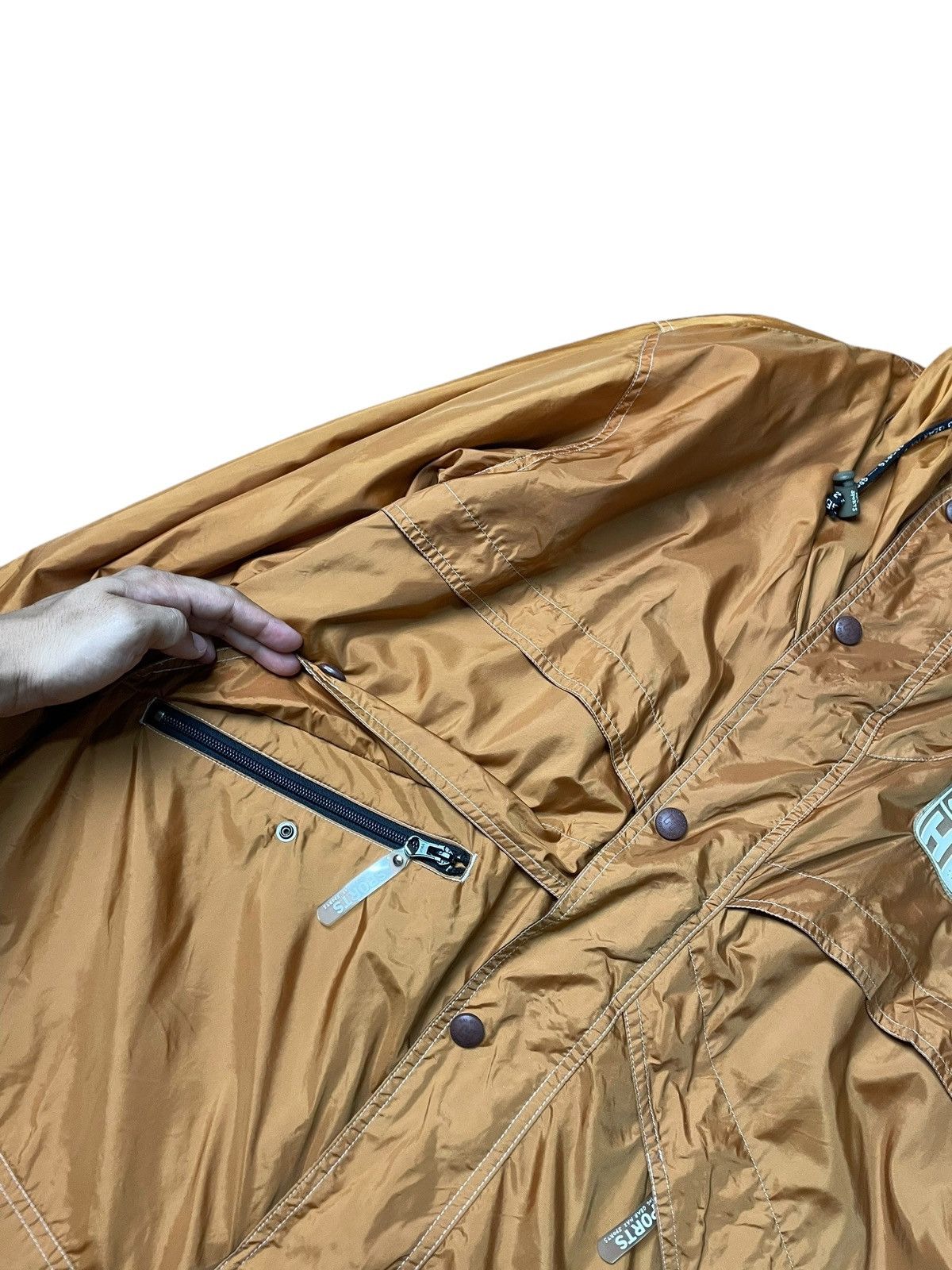 Hai Sporting Gear × Japanese Brand × Vintage HAI SPORTING GEAR Distressed Raincoat (101) Size US M / EU 48-50 / 2 - 5 Thumbnail