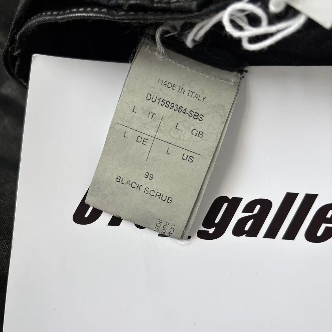 Rick Owens Drkshdw Rick Owens DRKSHDW Waxed Kilted Detroit Denim Jeans *NWTG Size US 34 / EU 50 - 9 Thumbnail