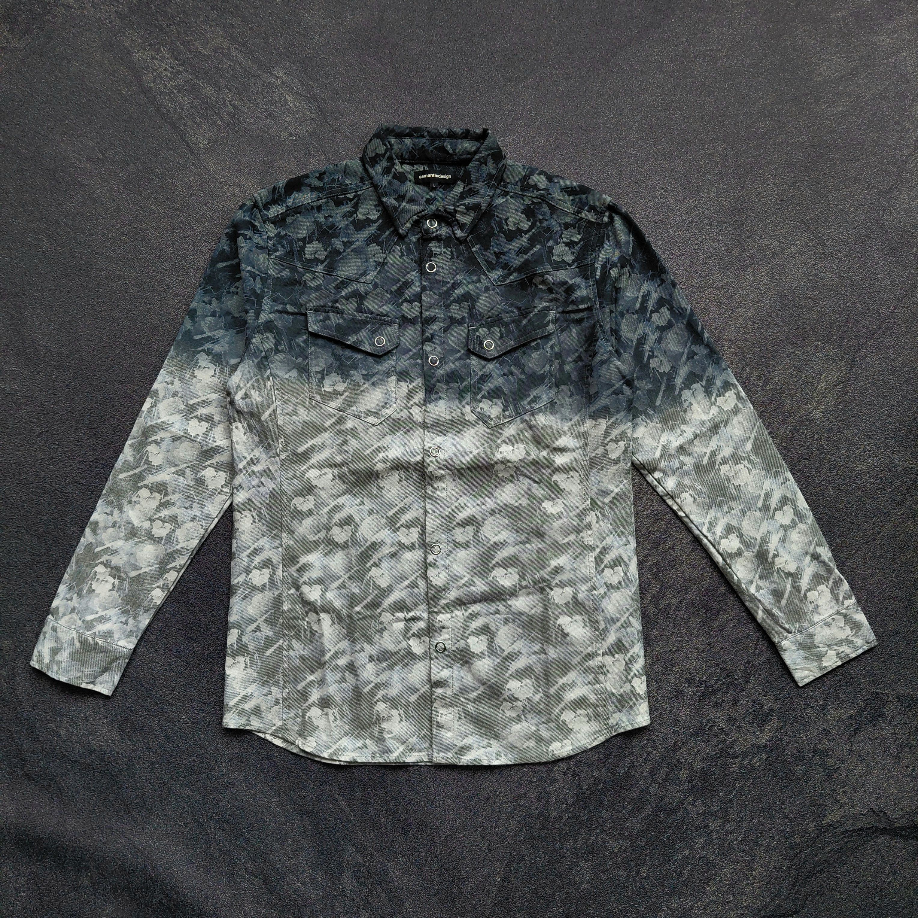 semanticdesign Semanticdesign Two Colors Shirt Size US L / EU 52-54 / 3 - 1 Thumbnail