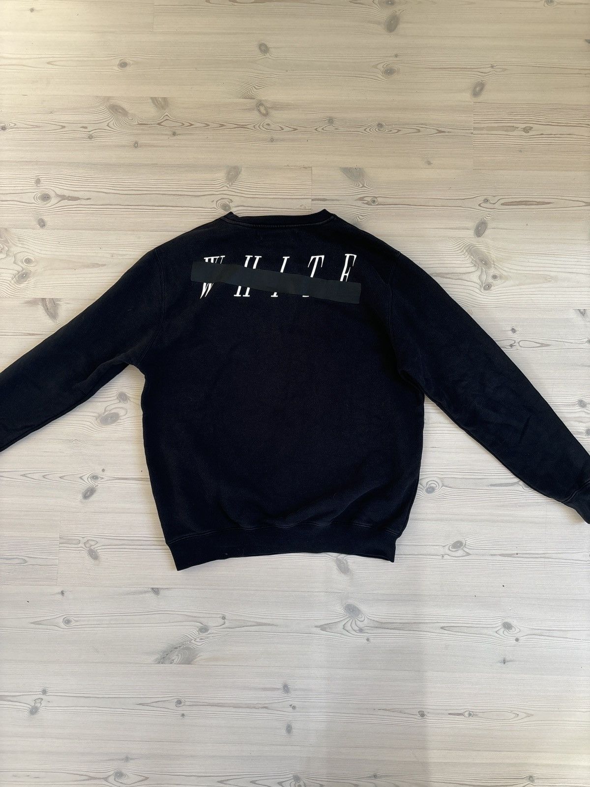 Off-White Off White Skull Mirror Crewneck by Virgil Abloh, size L. Size US L / EU 52-54 / 3 - 4 Thumbnail