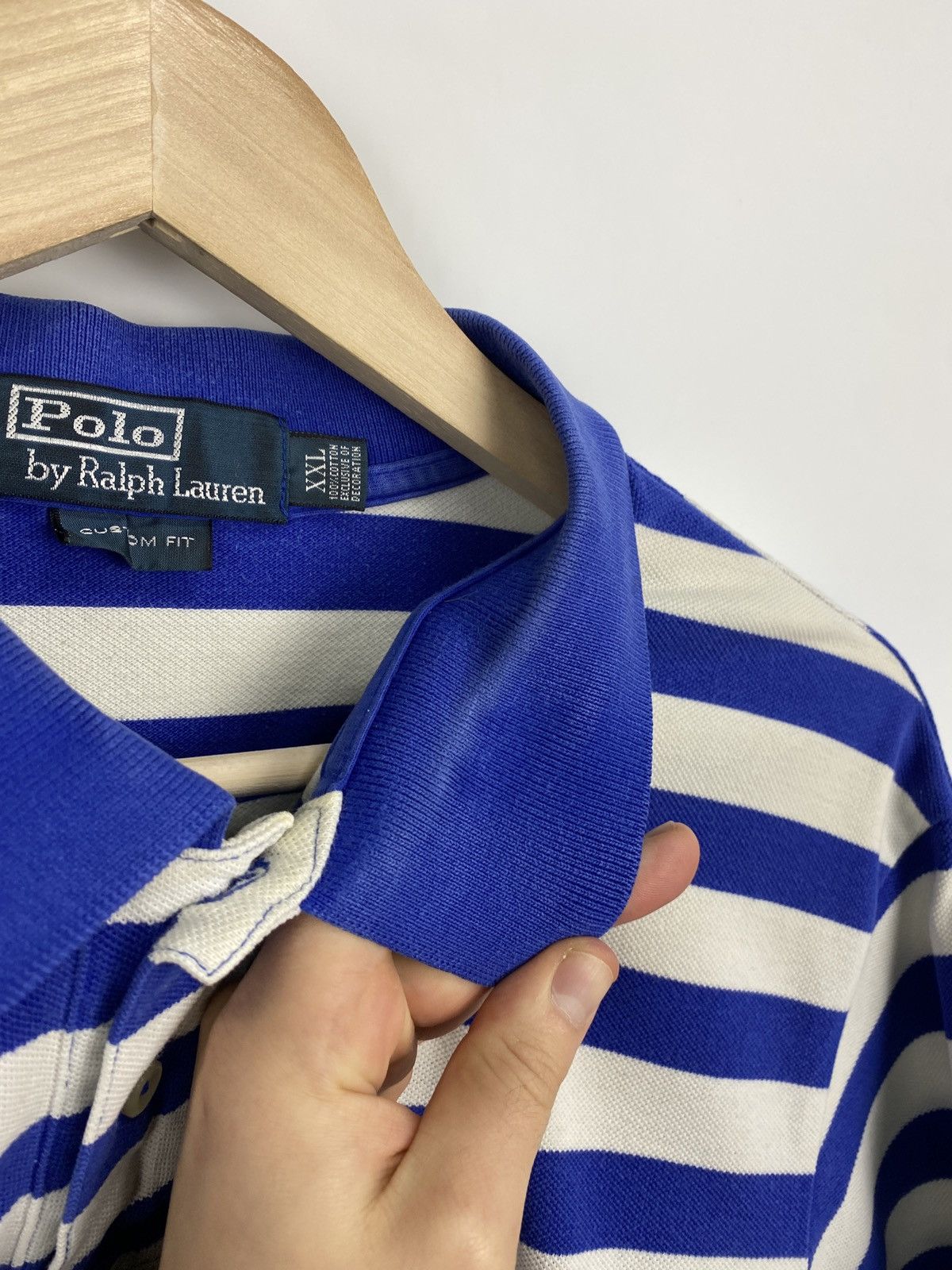 Polo Ralph Lauren 🇺🇸 Vintage 90s Polo Ralph Lauren Polo T-Shirt Rare Chief Keef Size US XXL / EU 58 / 5 - 8 Thumbnail