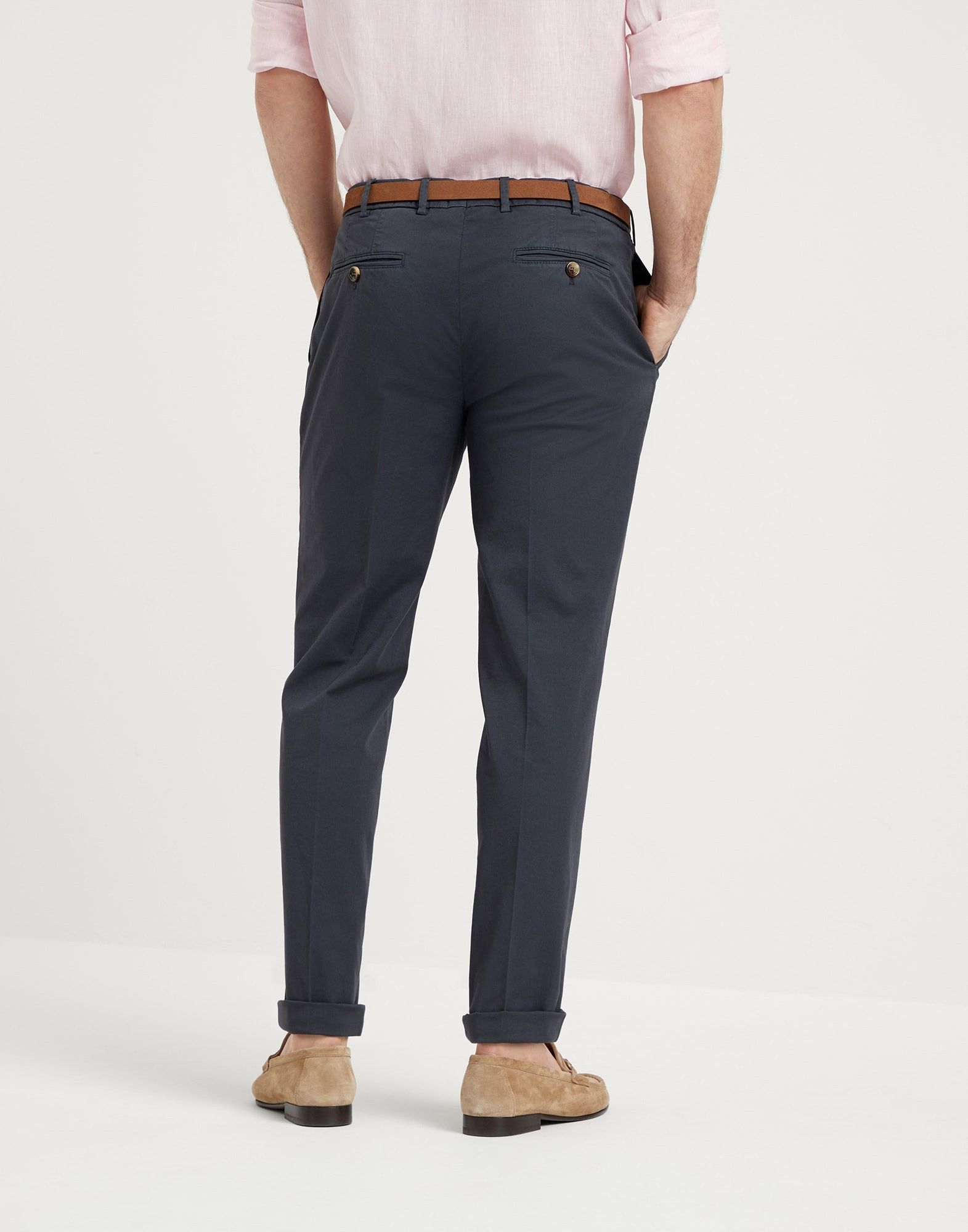 Brunello Cucinelli Dyed Pants in Charcoal Size US 34 / EU 50 - 2 Thumbnail
