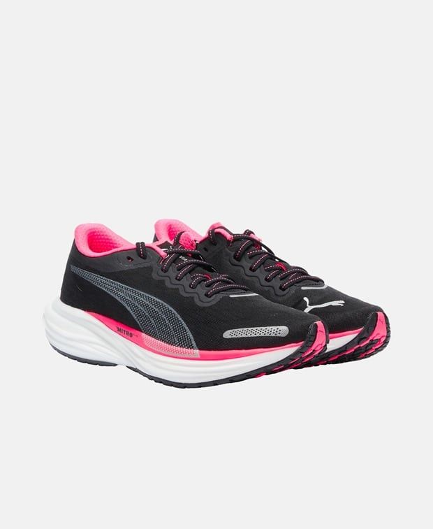 Puma Deviate Nitro 2 Running Shoes in Black, Women's (Size 8)