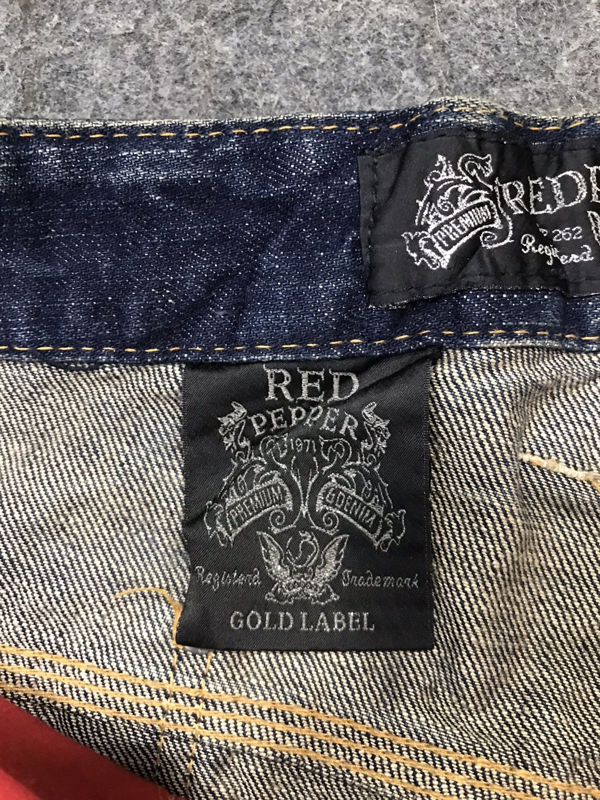 Japanese Brand × Vintage Vintage RedPepper Denim Jeans Zipper Style Size US 31 - 16 Thumbnail