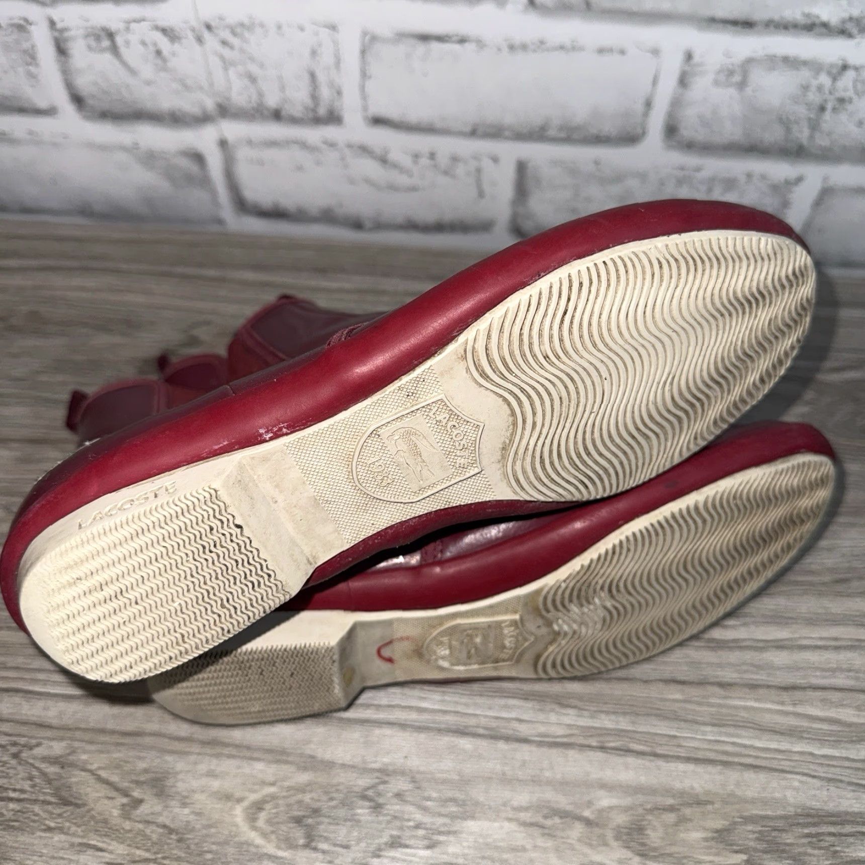 Lacoste LACOSTE Women's Chelsea Boots Burgundy Size 6 US / 37 EU - Leather Ankle Boot Size US 6 / IT 36 - 6 Thumbnail