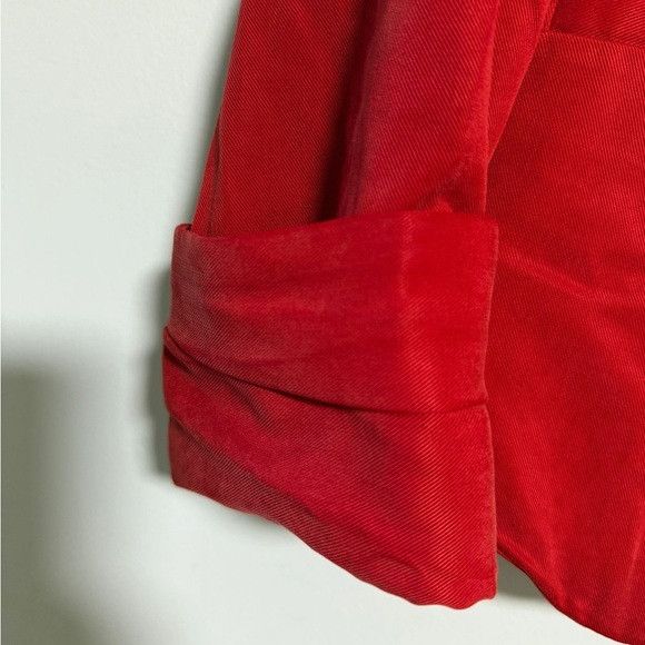 Other Cartonnier Red Velvet Blazer Women’s Size 2 Size XS / US 0-2 / IT 36-38 - 7 Thumbnail