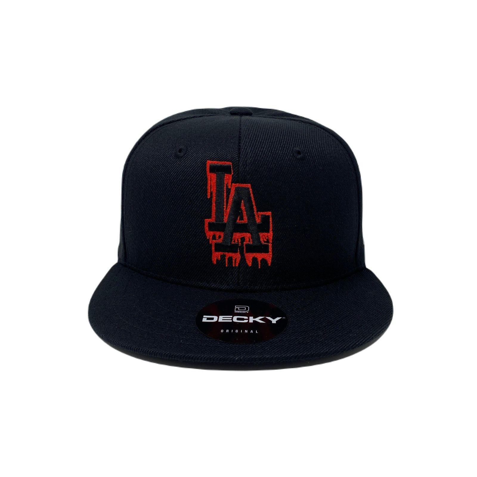 Other Los Angeles LA Halloween Blood Drip Red (Mask) Snapback Hat Size ONE SIZE - 4 Thumbnail