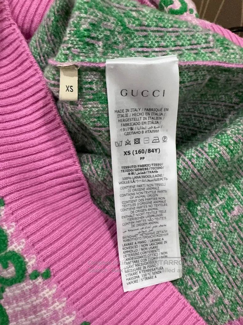 Gucci Gucci Pink old-flowered cardigan coat Size XS / US 0-2 / IT 36-38 - 4 Thumbnail