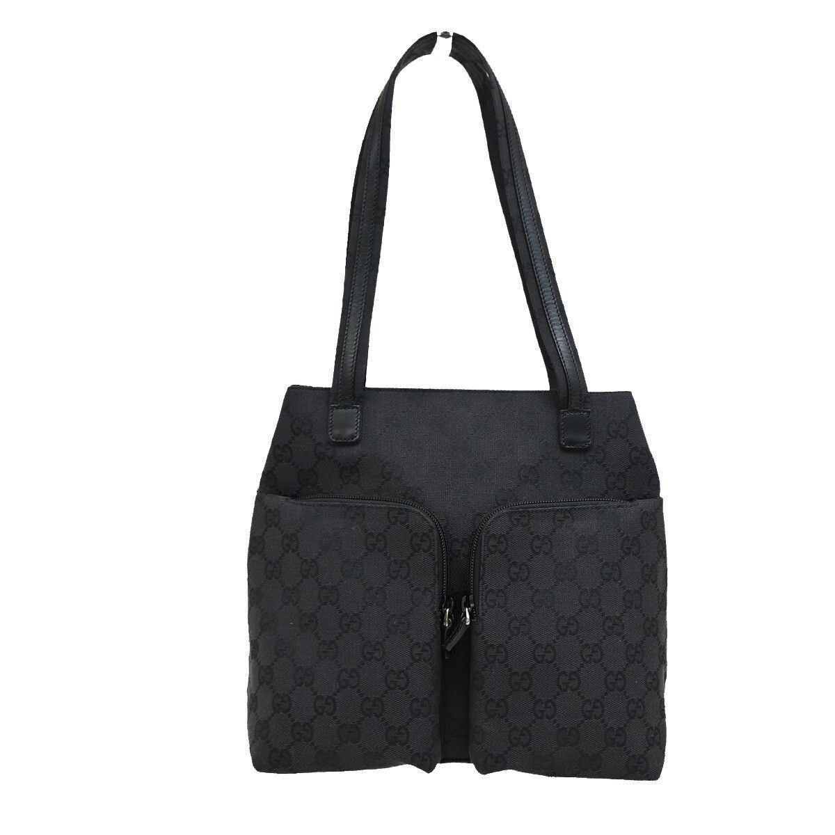 Gucci Gucci Double Pocket Tote GG Canvas Size ONE SIZE - 1 Thumbnail
