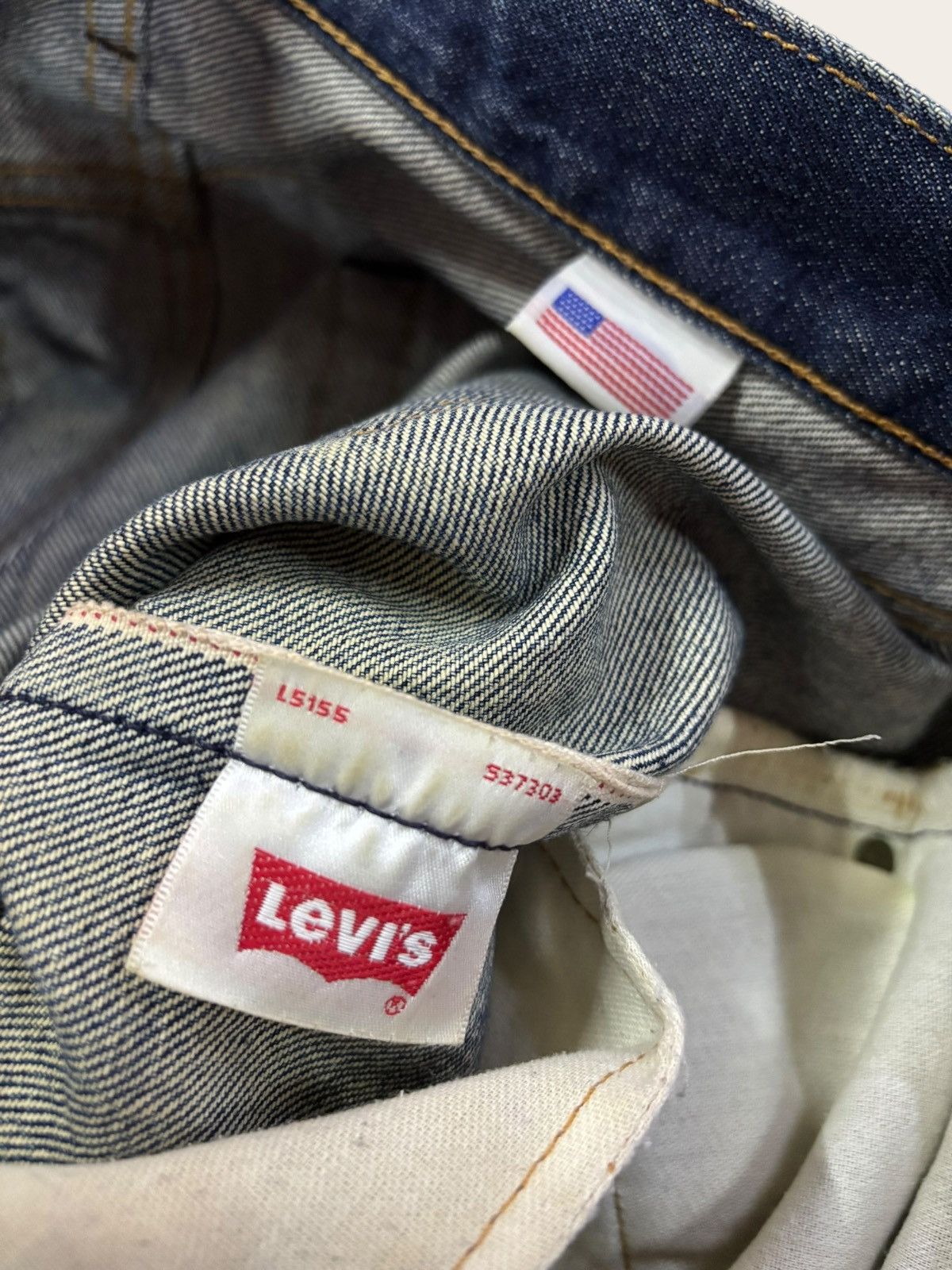 Levi's 90s Levis Lot 501 Big E Selvedge Jeans Size US 30 / EU 46 - 18 Thumbnail