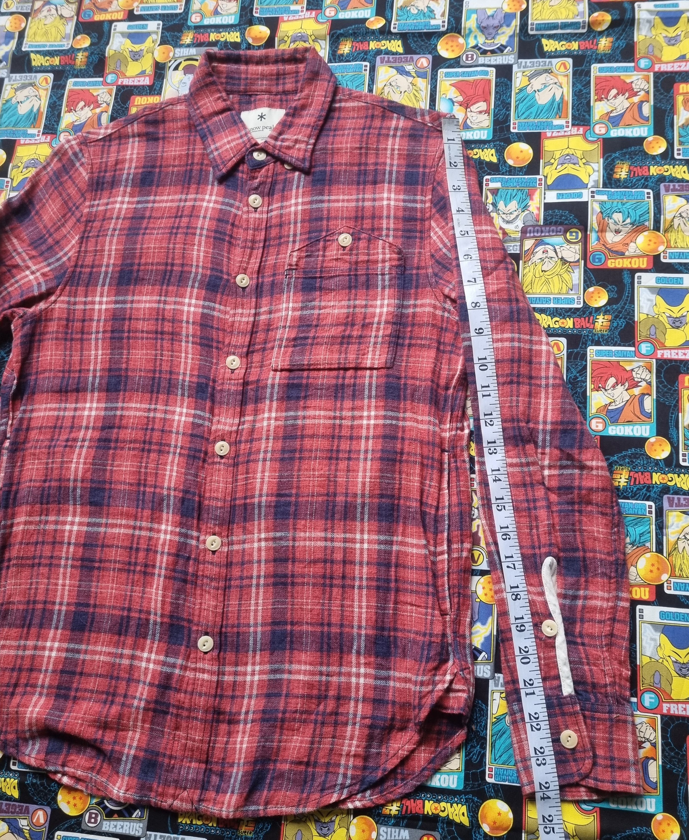 Snow Peak Snow Peak Flanel Button Up Shirt Size US XS / EU 42 / 0 - 6 Thumbnail