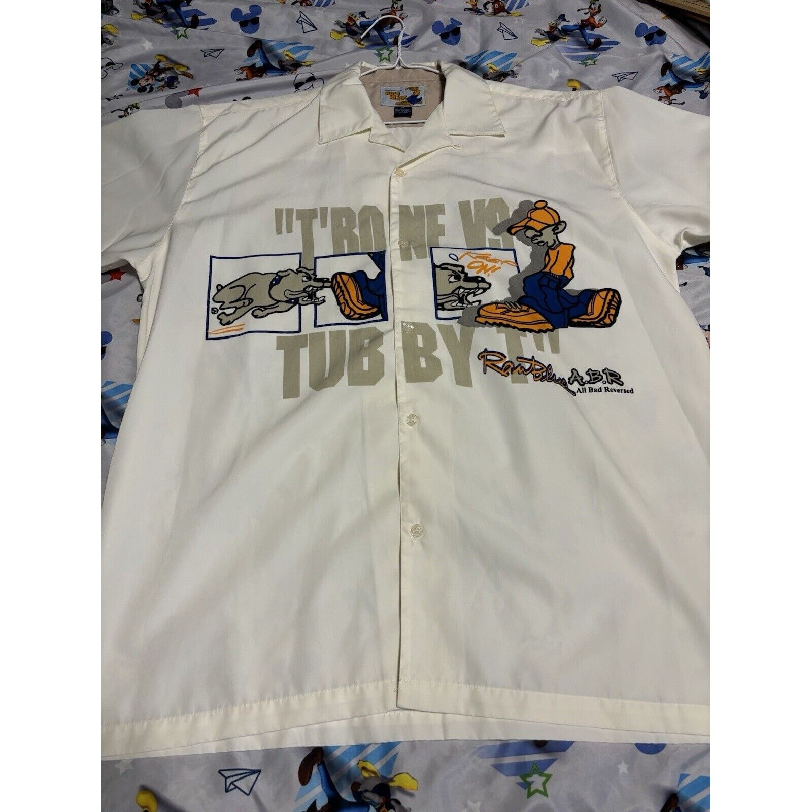 Other vintage raw Tbone vs tubby deadstock y2k beige shirt Size XL Size US XL / EU 56 / 4 - 6 Thumbnail