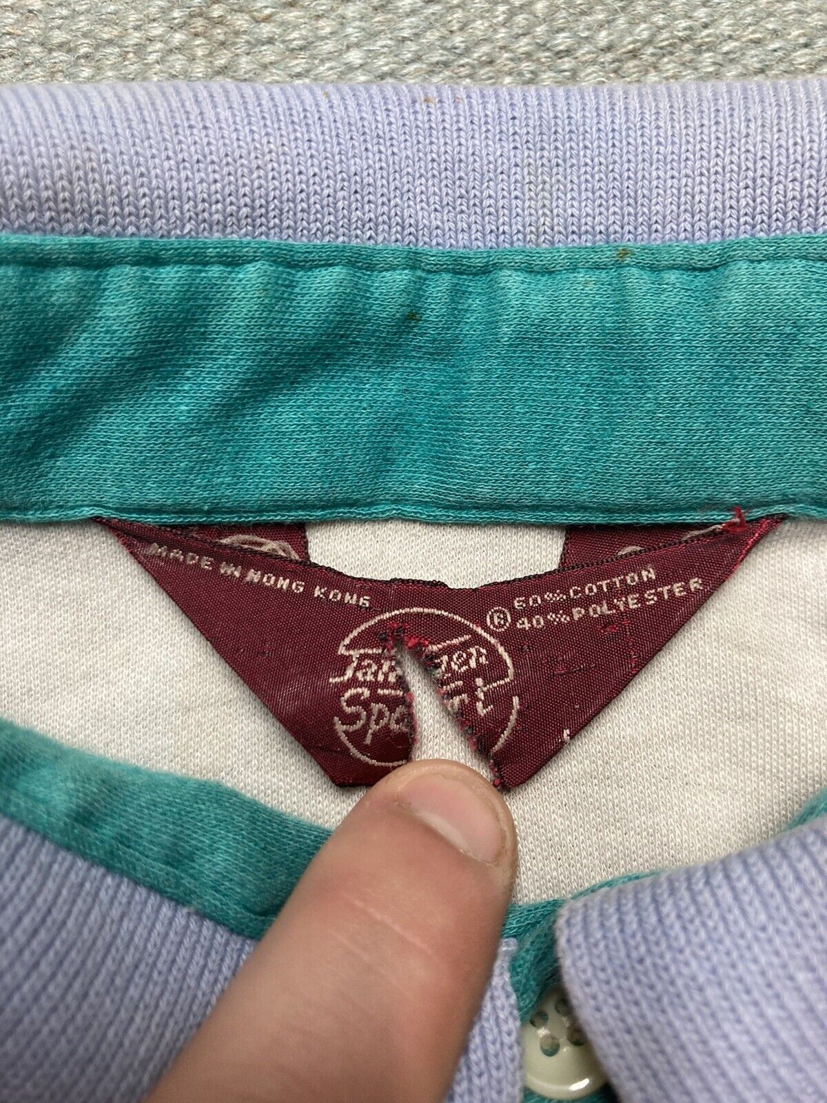 Jantzen × Vintage Vintage 80s polo shirt jantzen soft comfy distressed large Size US L / EU 52-54 / 3 - 7 Thumbnail