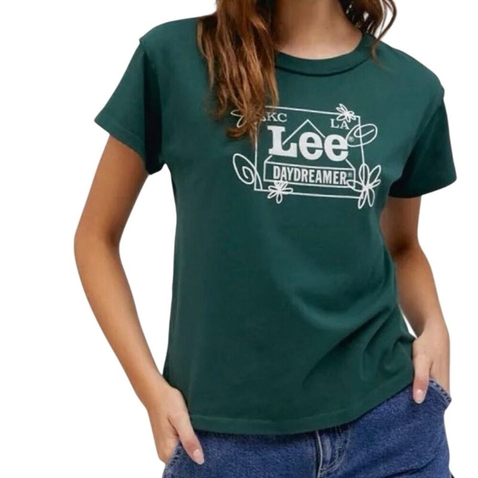 Daydreamer DAYDREAMER x LEE Doodles Reverse GF Tee in Green Size M New Size M / US 6-8 / IT 42-44 - 1 Thumbnail