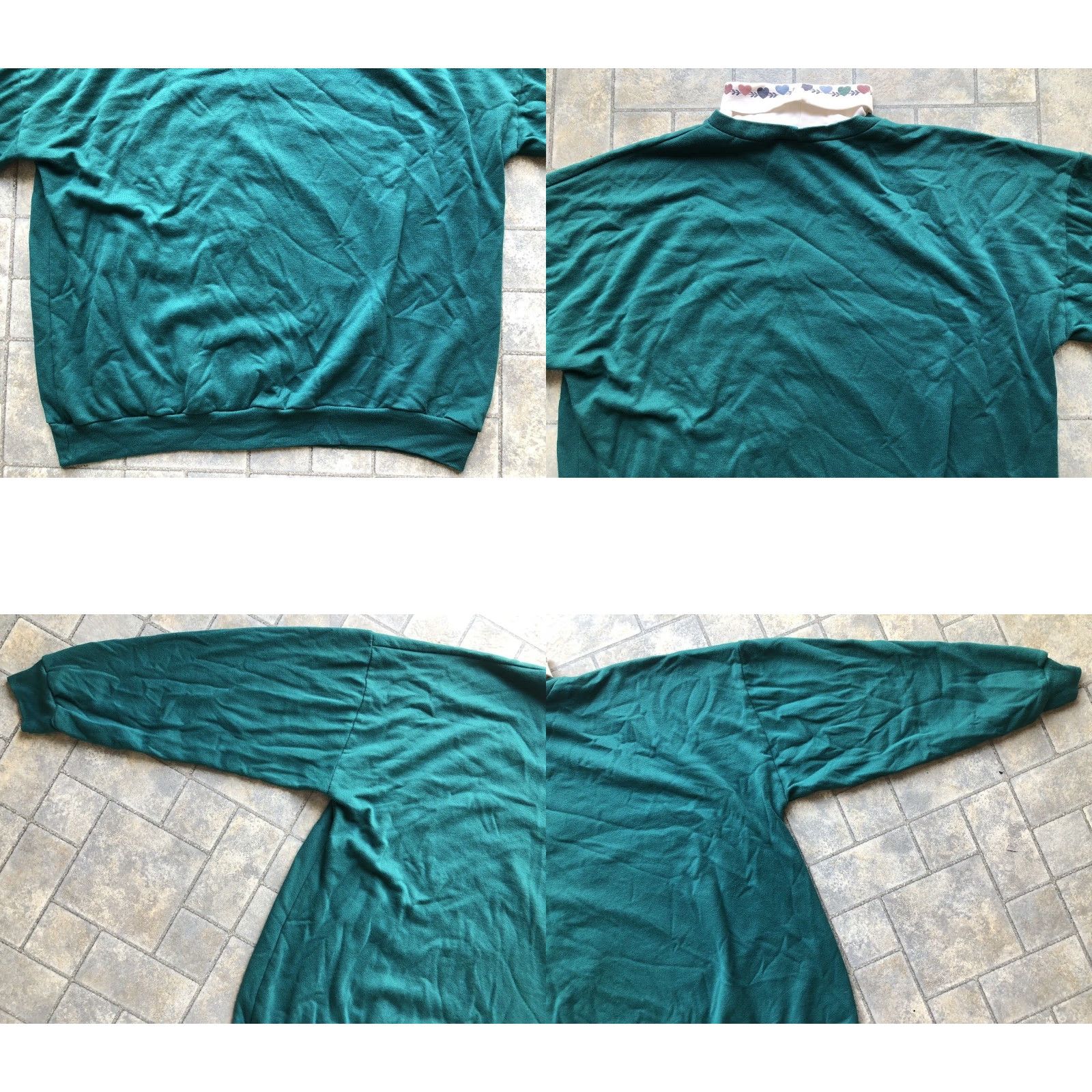 Vintage VINTAGE Act 3 Pullover Sweater Women’s Size L Made In The USA Turtleneck Letters Size L / US 10 / IT 46 - 9 Thumbnail