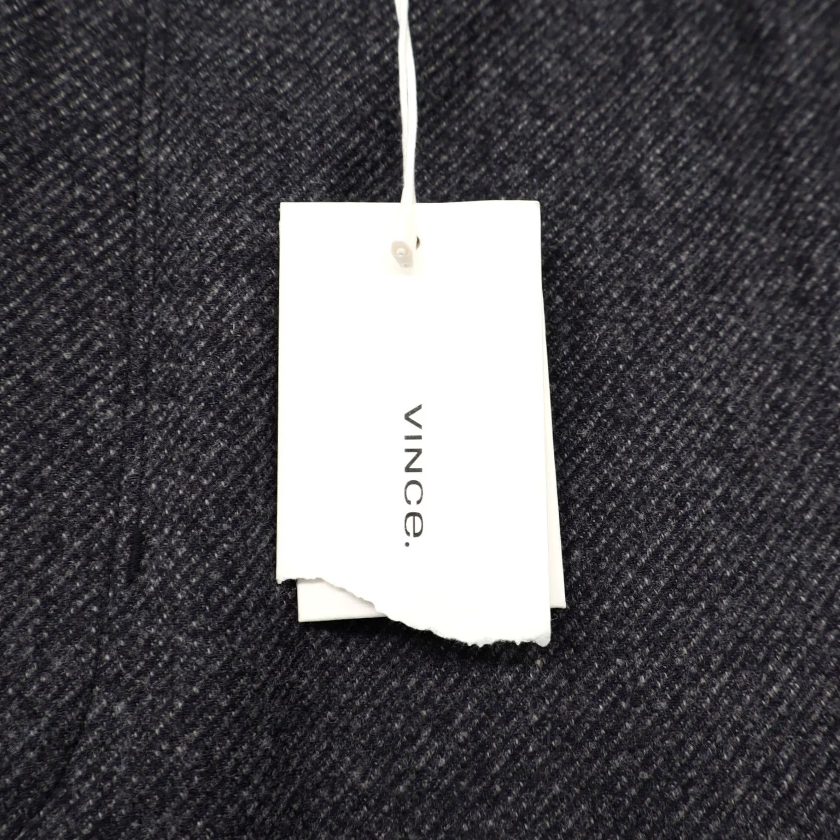 Vince Vince Men’s Owen Classic Fit Wool Blend Tweed Grey Trousers M NEW Size US 31 - 4 Thumbnail
