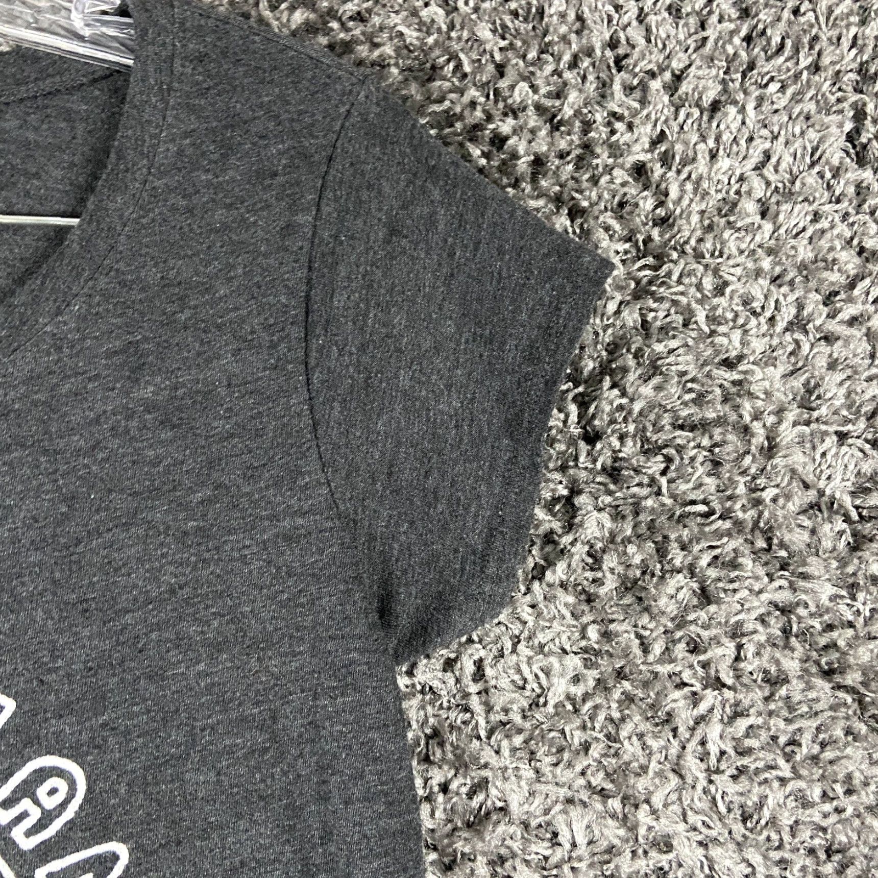 Lucky Brand LUCKY BRAND Blouse Women’s S Gray Love Our Planet Peace Signs Be Kind Size S / US 4 / IT 40 - 3 Thumbnail