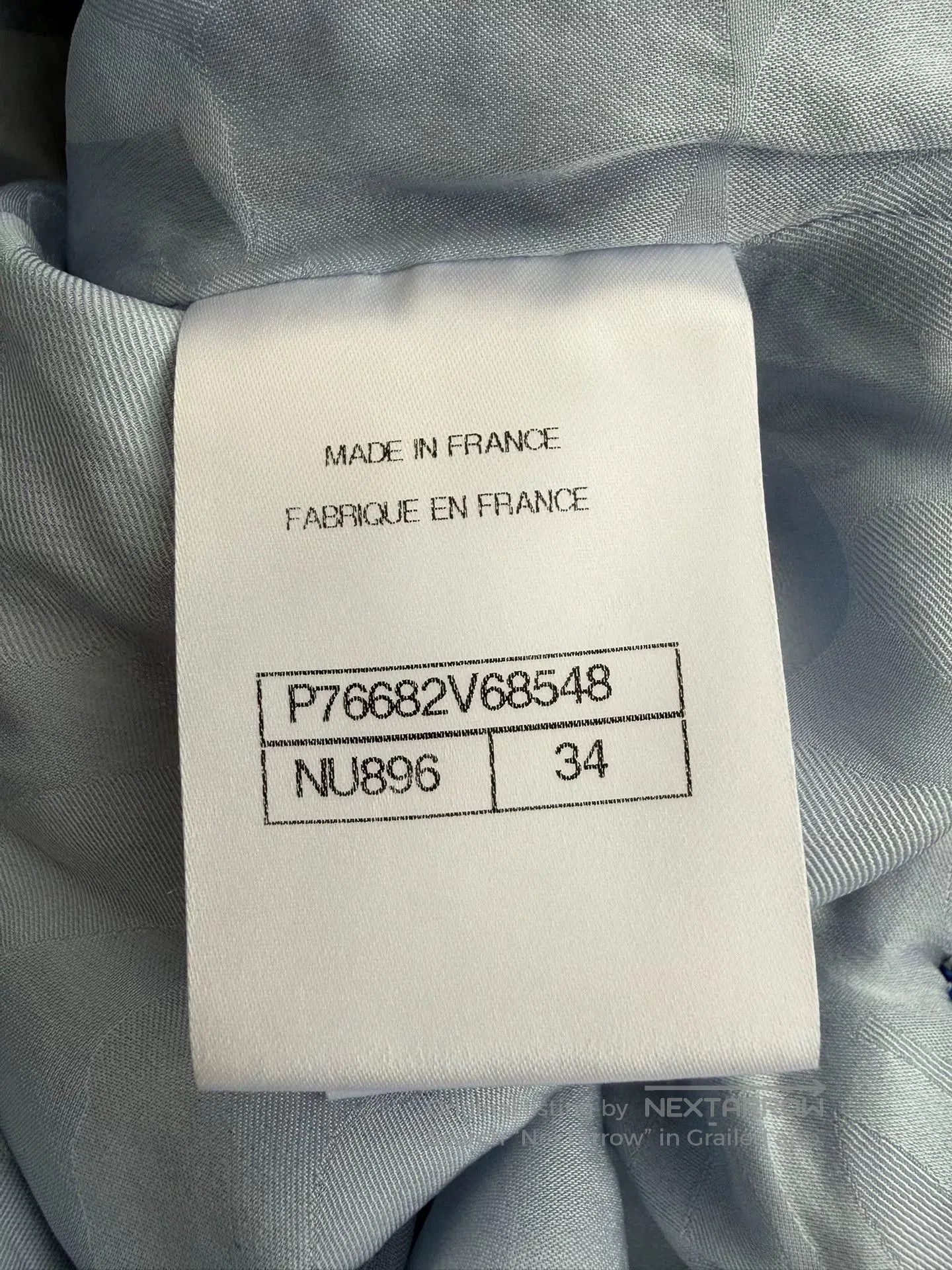 Chanel Chanel Blue Tweed Short Sleeve Jacket. Size US XS / EU 42 / 0 - 5 Thumbnail