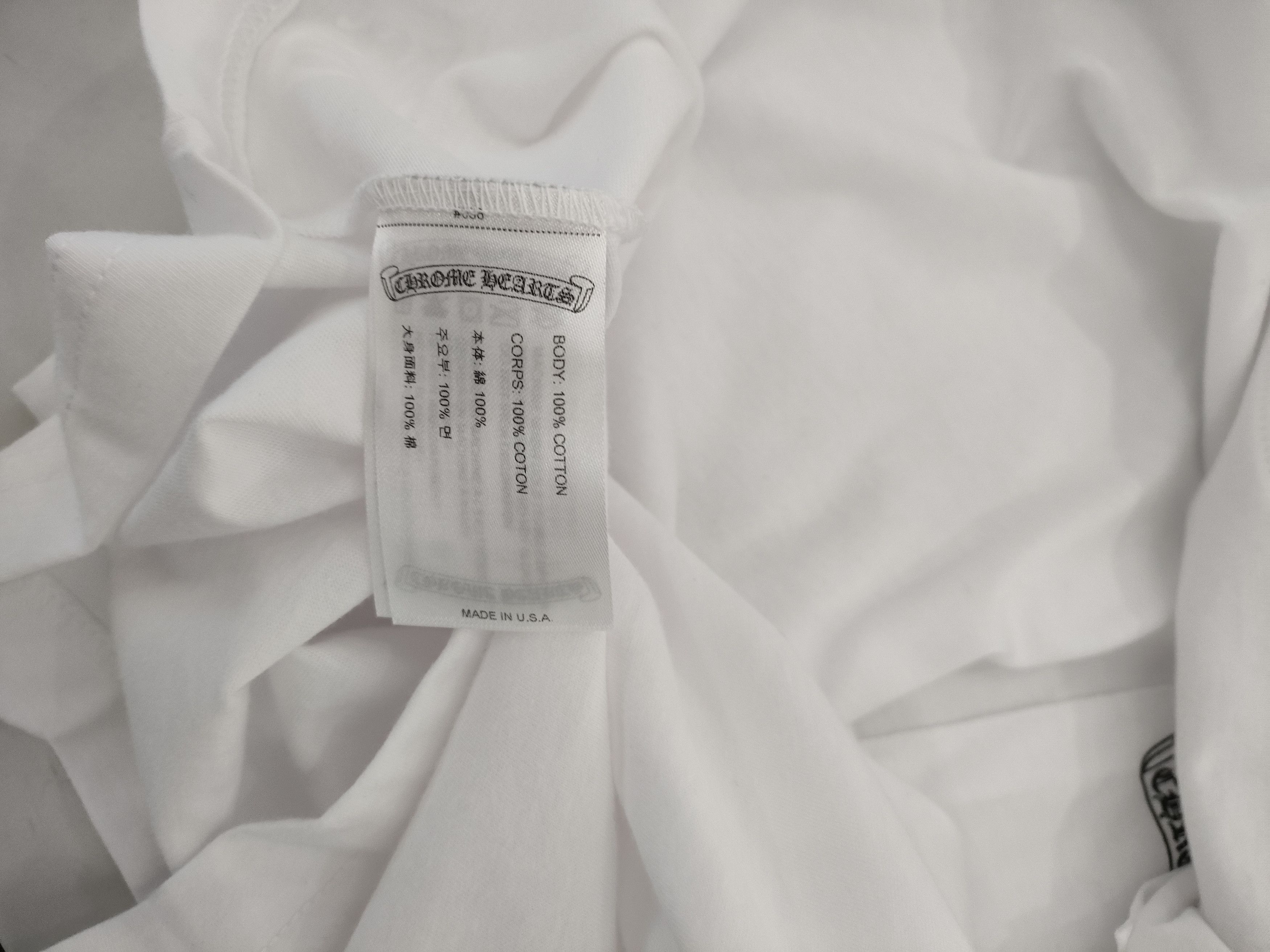 Chrome Hearts Chrome Hearts Scroll Short Sleeves Tee Size US S / EU 44-46 / 1 - 10 Thumbnail