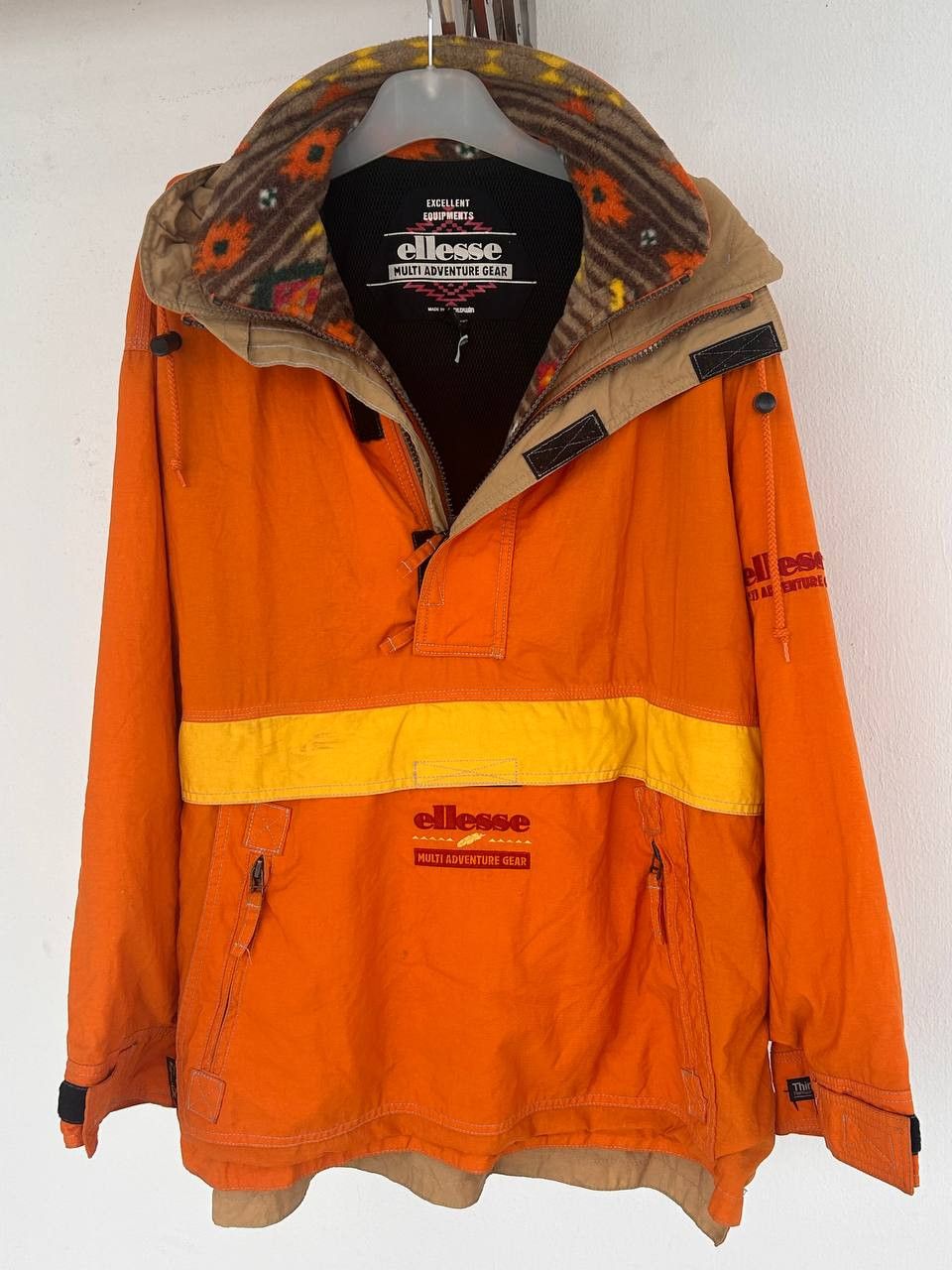 Ellesse × Vintage Orange ellesse anorak vintage. Size US XXL / EU 58 / 5 - 3 Thumbnail