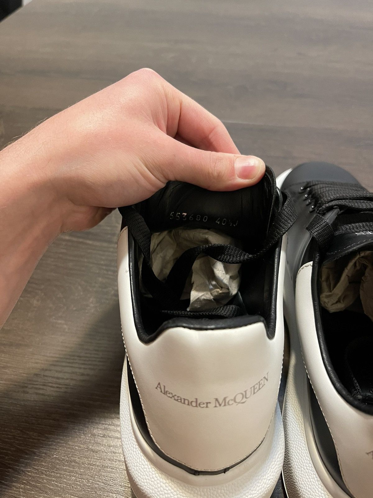 Alexander McQueen Oversized Alexander Maqueen sneaker Size US 7.5 / EU 40-41 - 12 Thumbnail