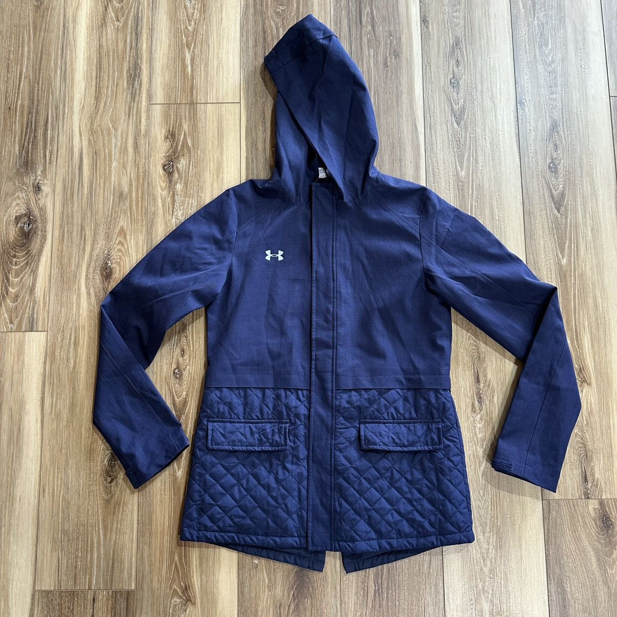 Under Armour Women’s Under Armour Storm Coldgear Hooded Jacket, Small Size S / US 4 / IT 40 - 1 Thumbnail