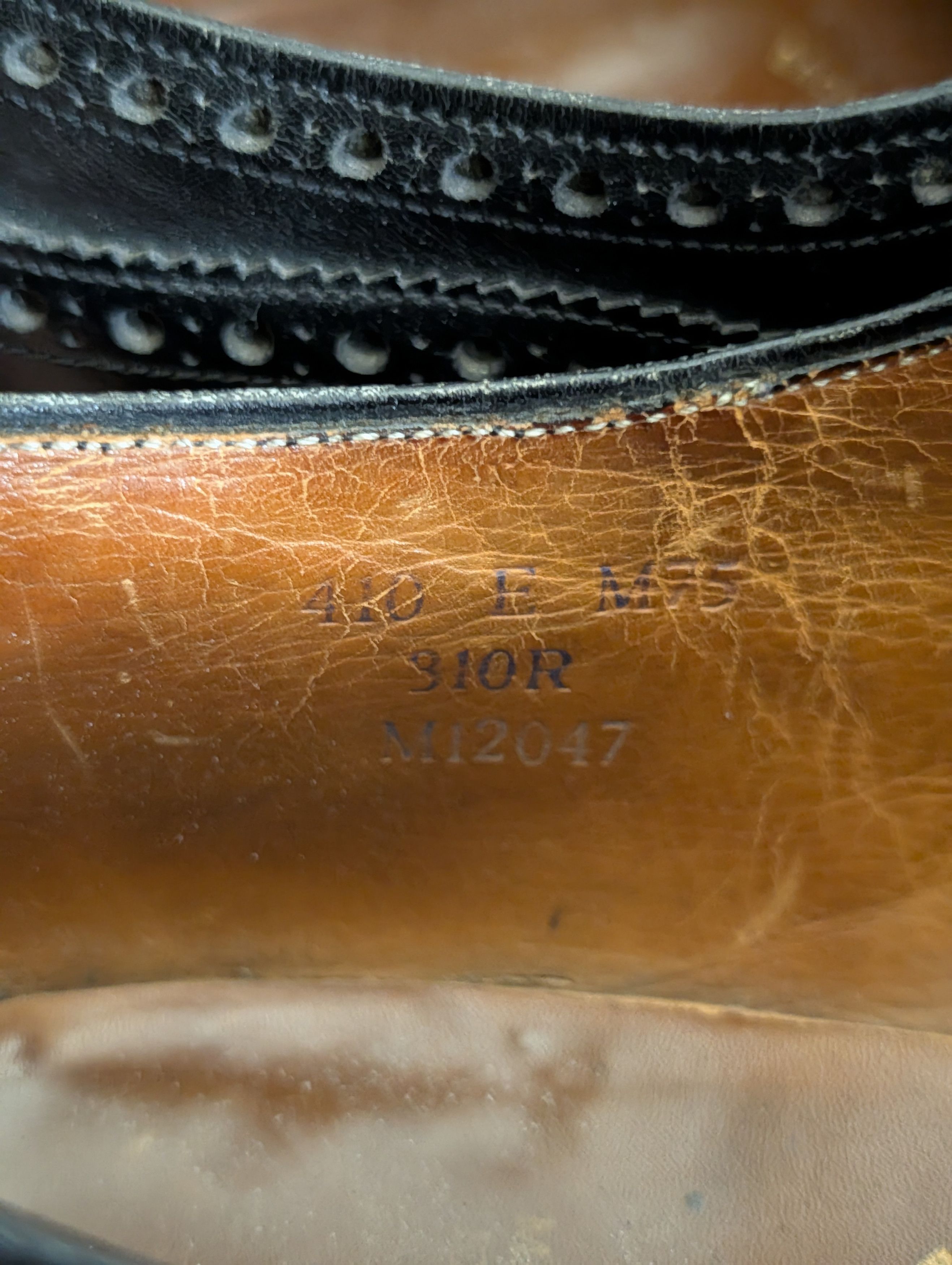 Brooks Brothers BROOKS ENGLISH Black leather Oxford wingtip brogues Size US 9.5 / EU 42-43 - 14 Thumbnail