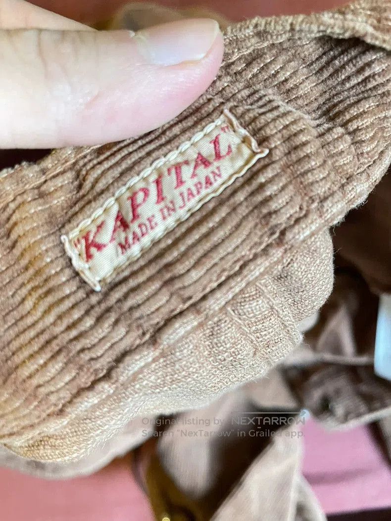 Kapital kapital corduroy gemstone pants. Size US 30 / EU 46 - 5 Thumbnail