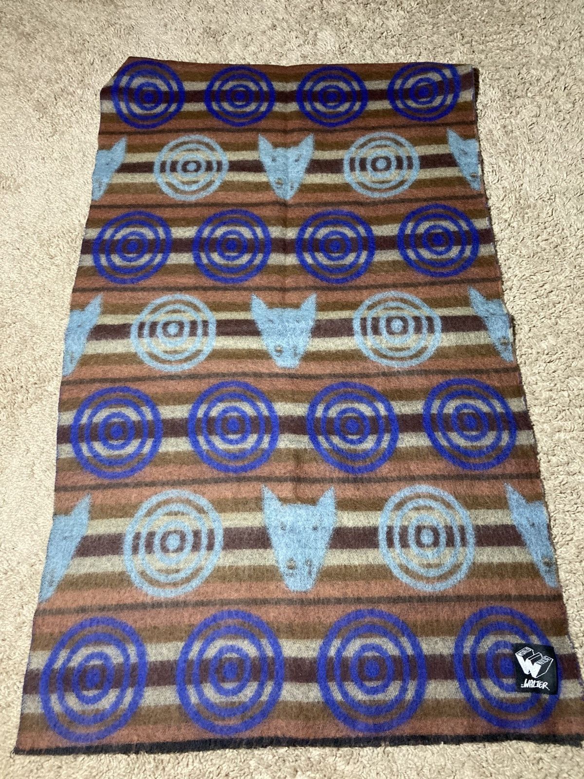 Walter Van Beirendonck 80s Walter Van Beirendonck Sado Target Worldwide Scarf 90s Size ONE SIZE - 4 Thumbnail
