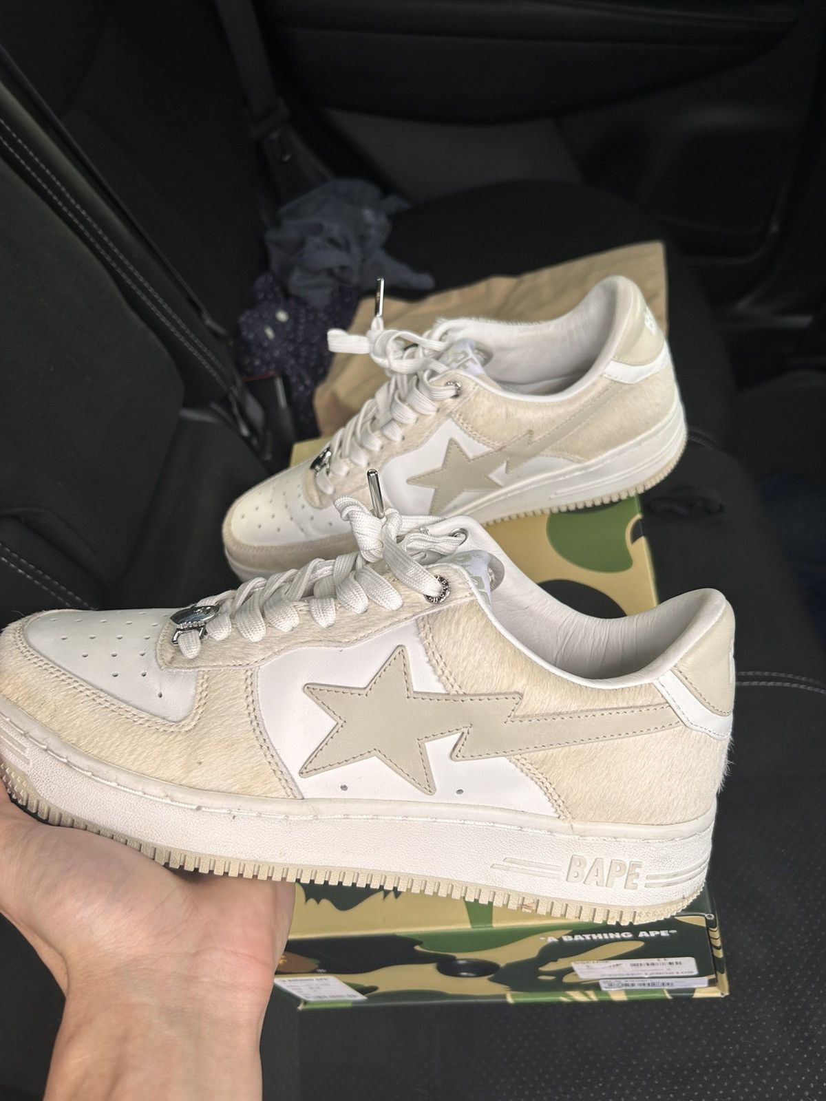 Bape Bape Sta #1 fur type Size US 9 / EU 42 - 2 Thumbnail