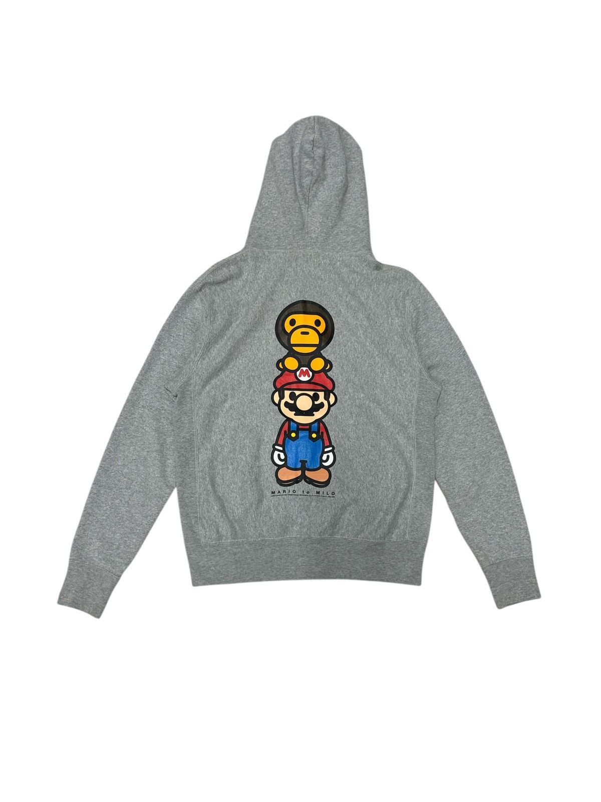 Bape VINTAGE BAPE X MARIO NINTENDO HOODIE Size US S / EU 44-46 / 1 - 1 Thumbnail