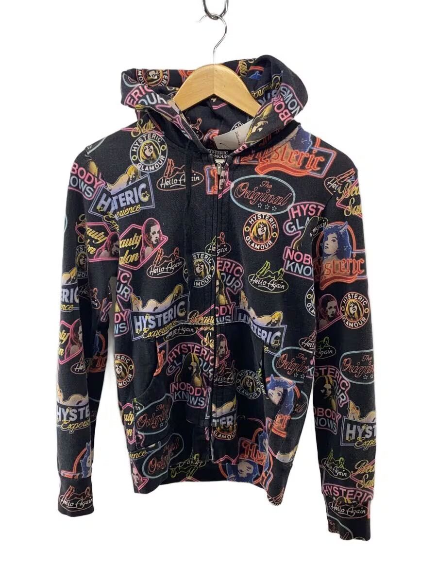 All Over Graphic Zip Hoodie