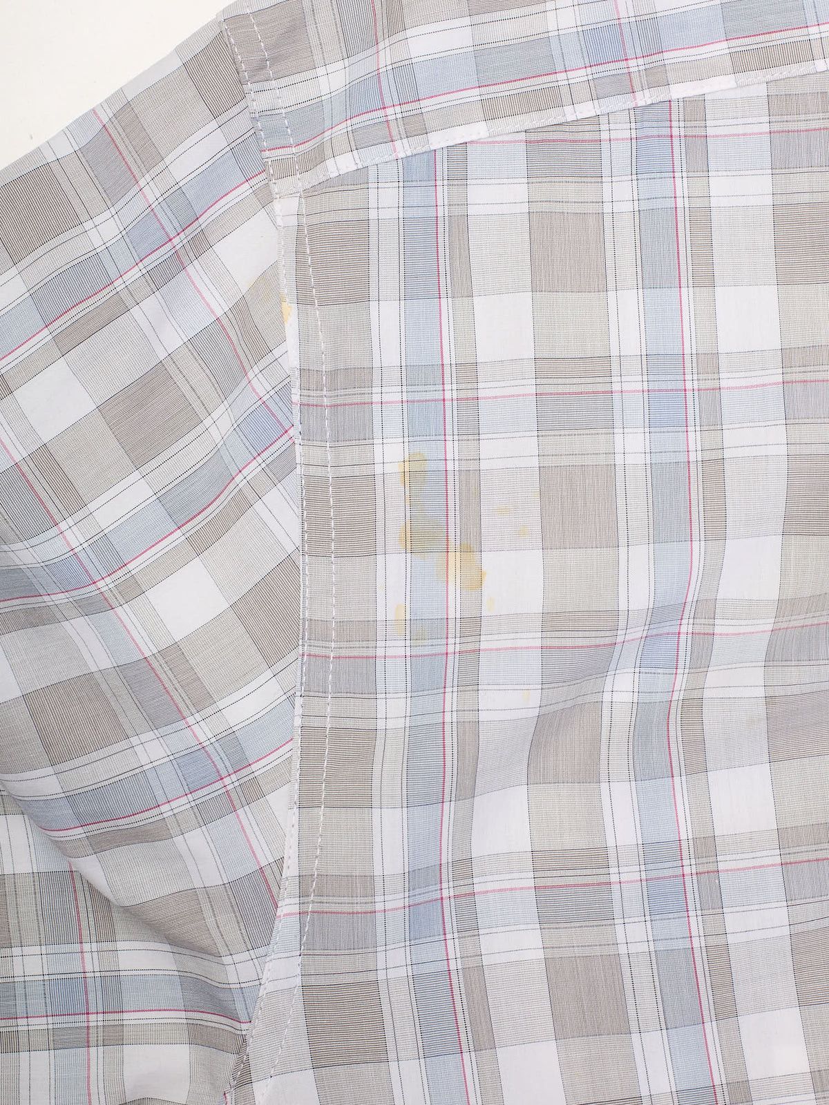 Brioni BRIONI Handmade Gray Plaid Cotton Dress Shirt L Size US L / EU 52-54 / 3 - 6 Thumbnail