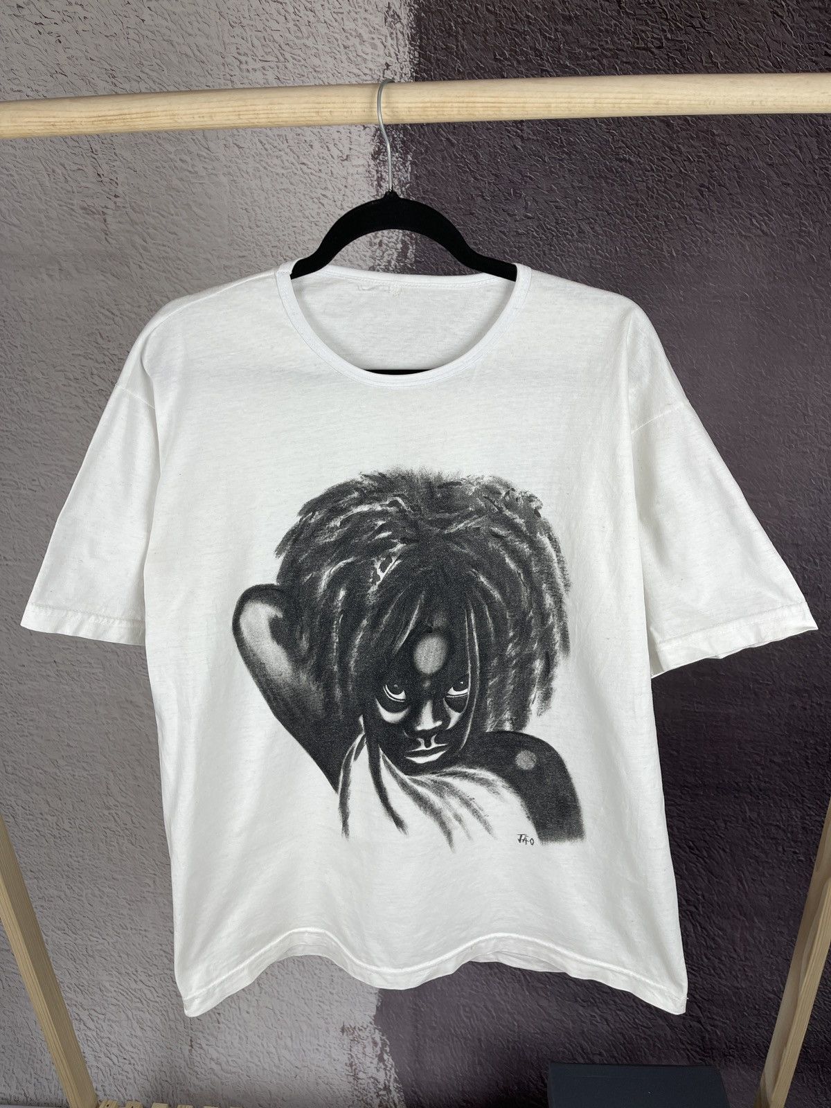 Band Tees Jao Vintage 80s 90s Black girl band tee shirt Size US L / EU 52-54 / 3 - 2 Thumbnail
